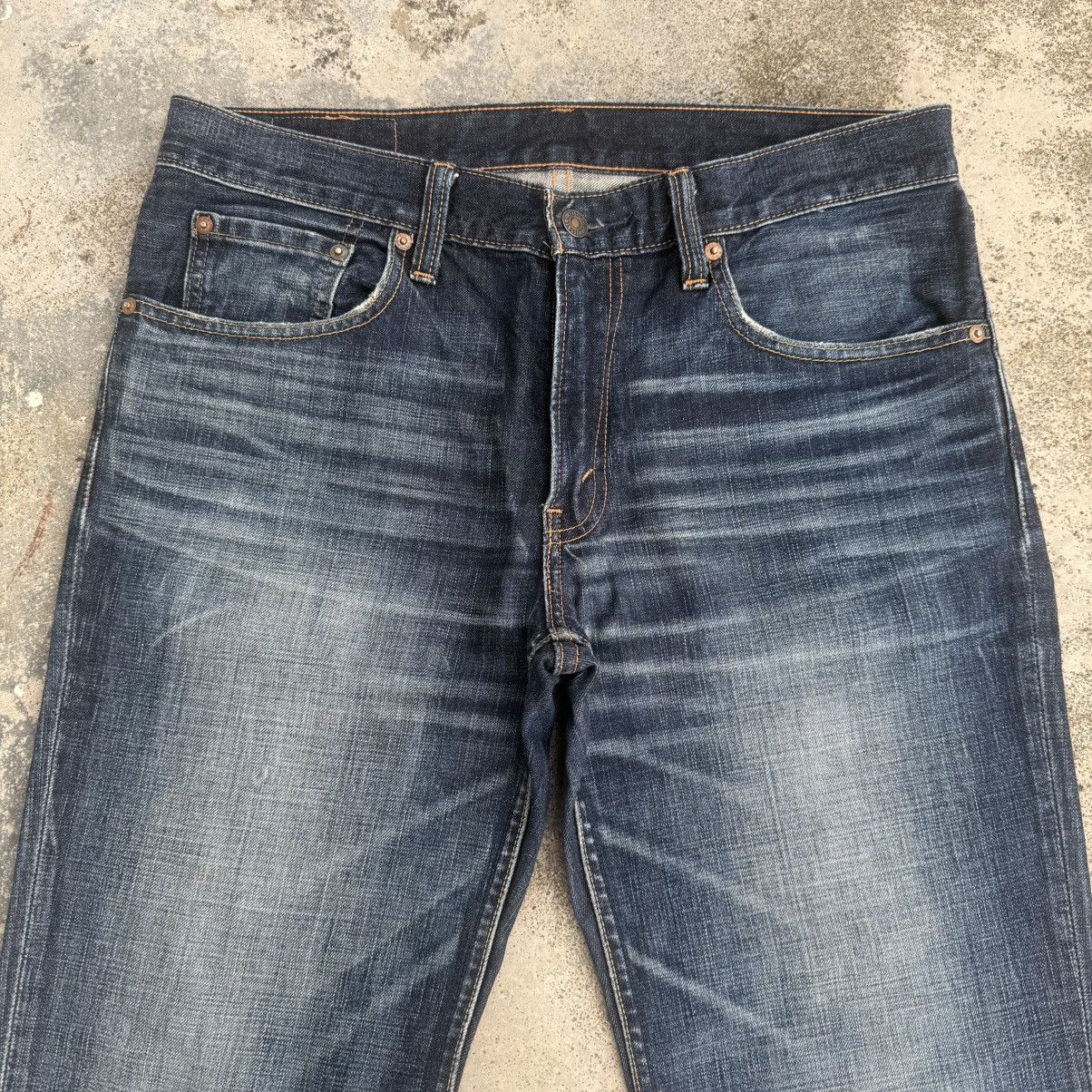 Levi's LEVI'S 502 FADED RIPPEP DENIM JEAN PANTS Size US 34 / EU 50 - 2 Thumbnail