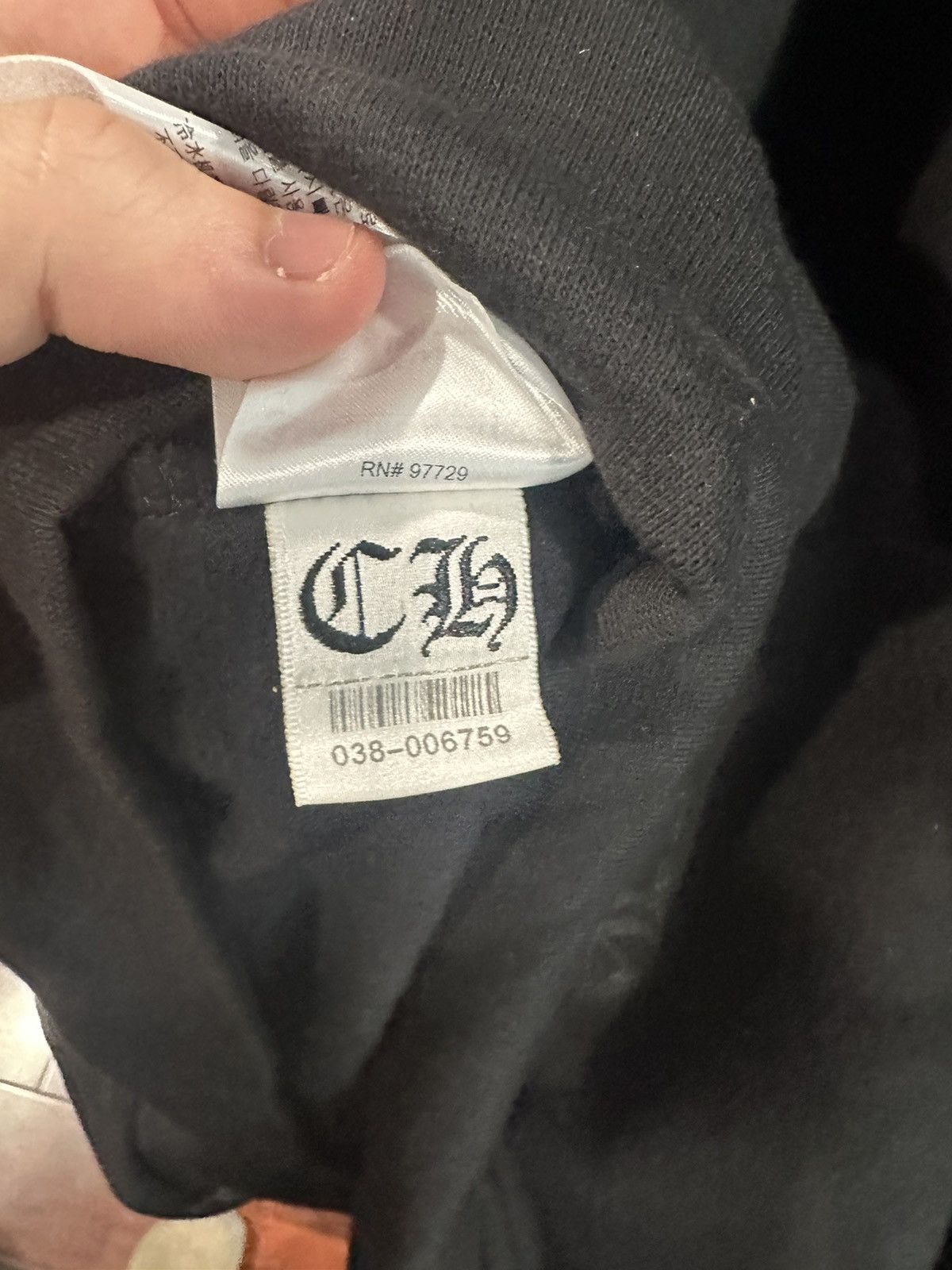 Chrome Hearts Chrome hearts grey glitter online exclusive hoodie Size US XXL / EU 58 / 5 - 4 Thumbnail