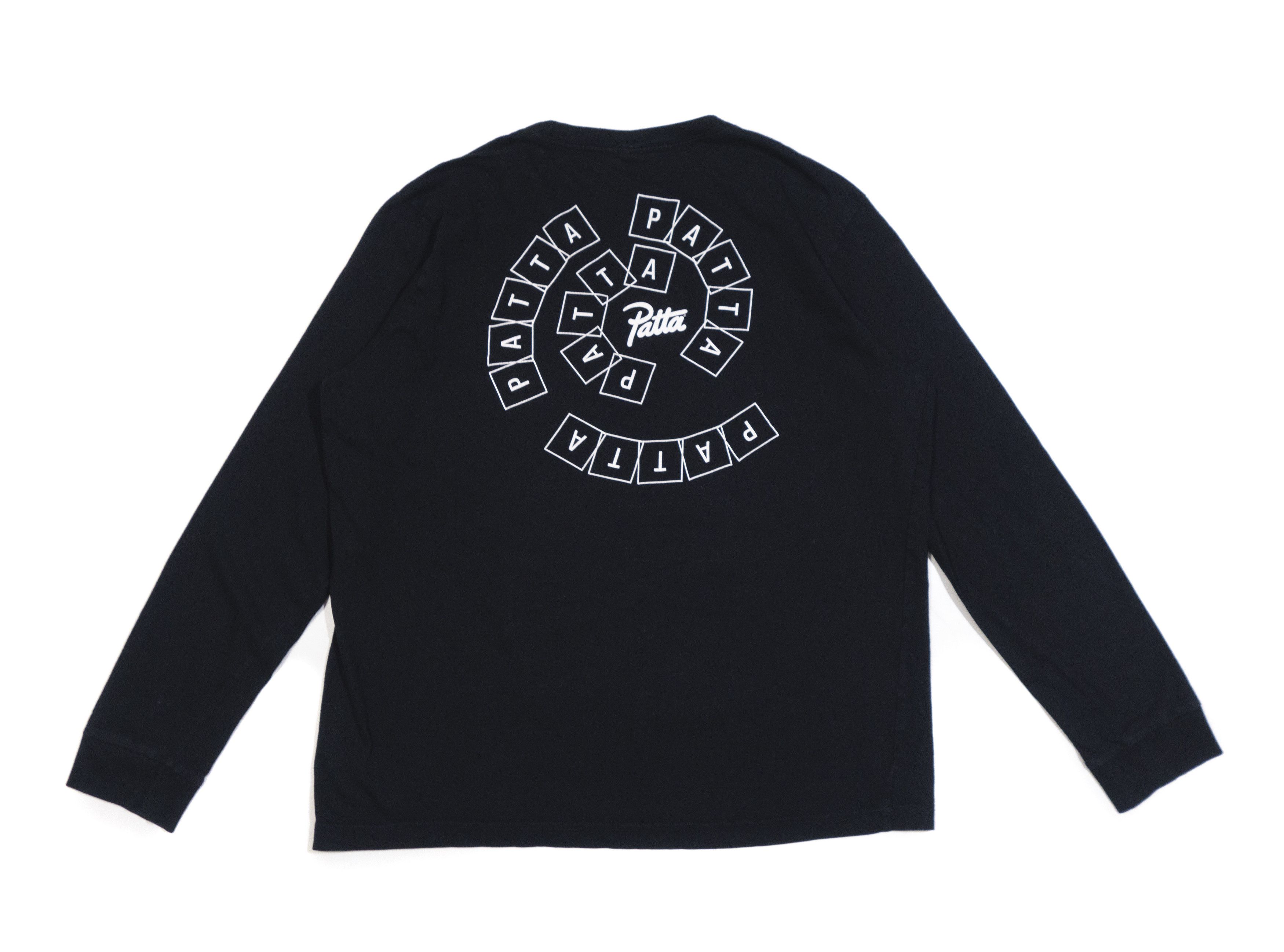 Patta Spiral Logo Longsleeve Size US XL / EU 56 / 4 - 1 Thumbnail