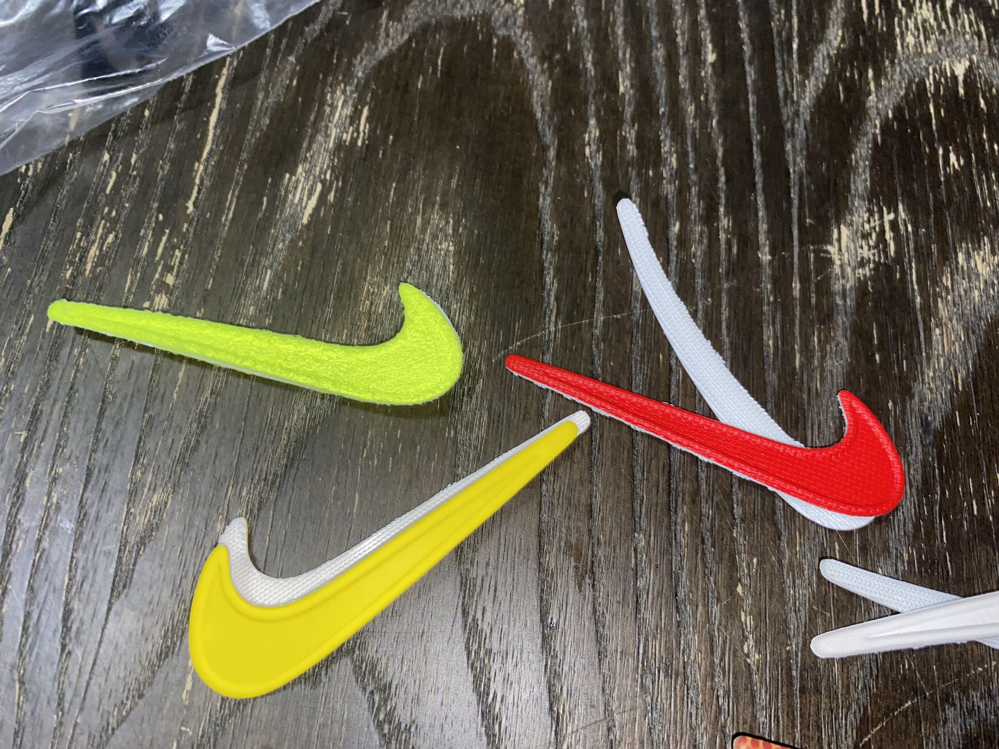 Nike Nike Velcro Swoosh Mark shoe Accessories Griffey Penny Aime! Size ONE SIZE - 4 Thumbnail