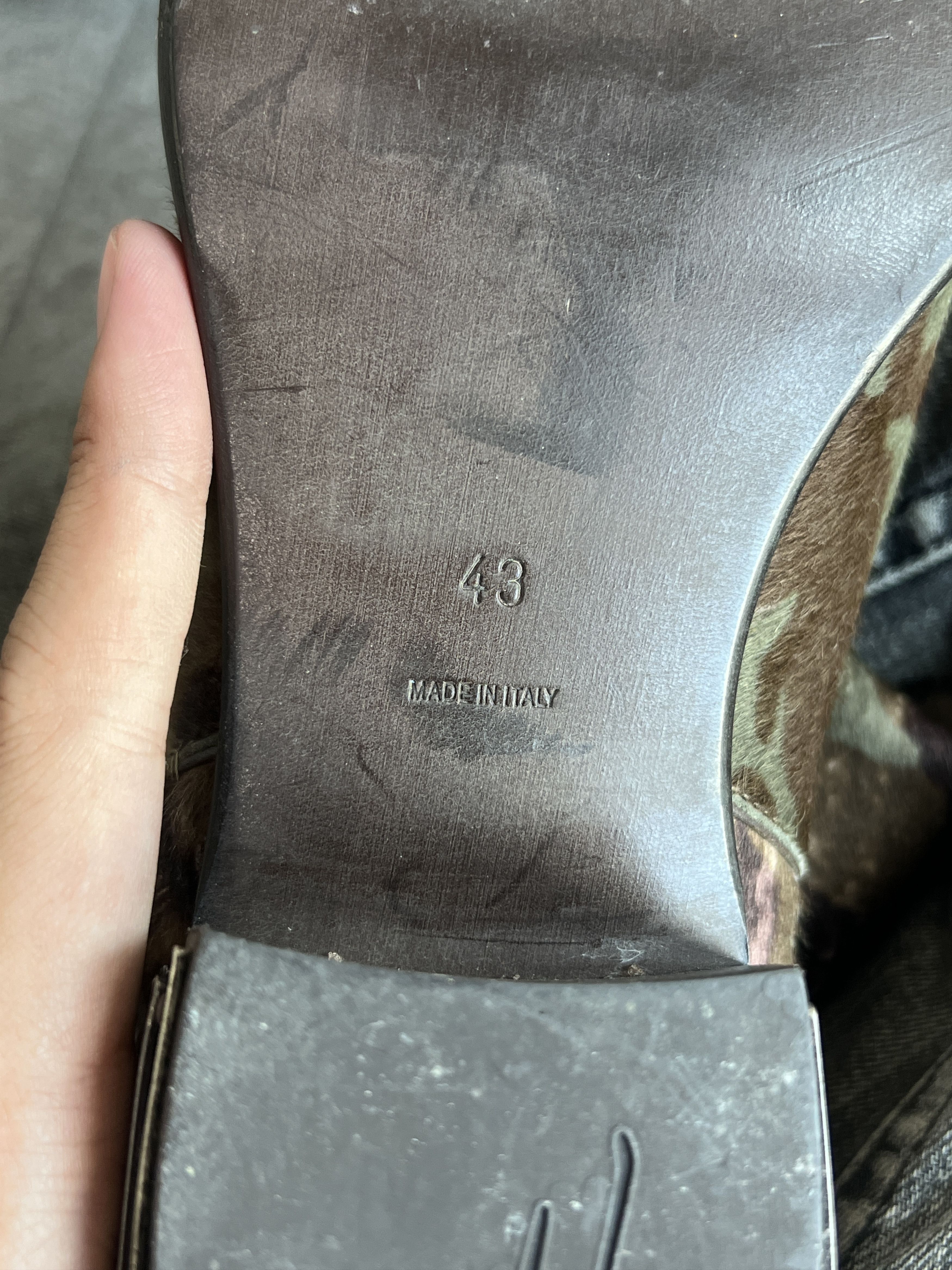 Giuseppe Zanotti Giuseppe Zanotti Camo Pony Hair Zip Boots EU43 Size US 10 / EU 43 - 13 Thumbnail