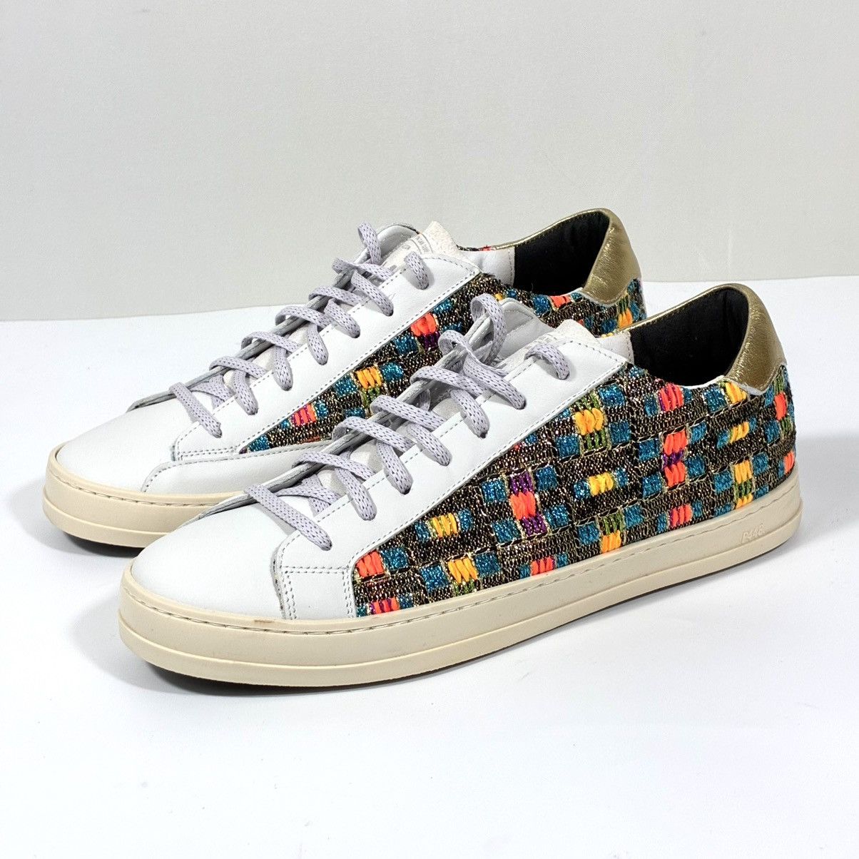P448 P448 John Malhia Sneakers White Mal Multicolor EU 41 NEW Size US 11 / IT 41 - 19 Thumbnail