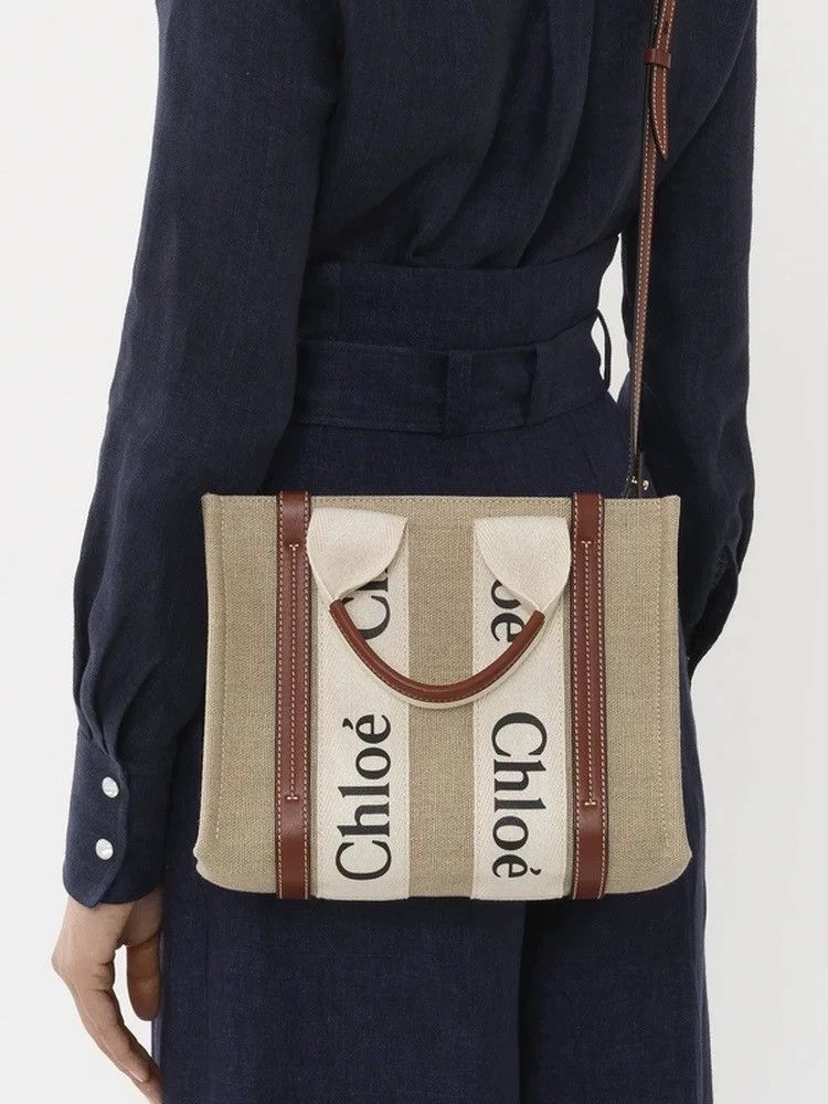 Chloe WOODY tote bag Size ONE SIZE - 4 Thumbnail