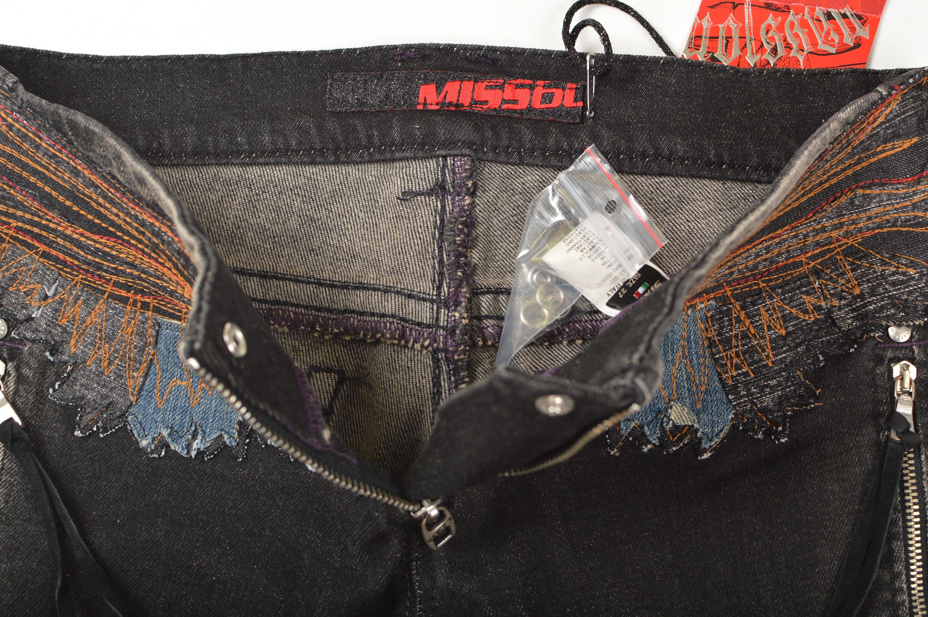 Miss Sixty × Vintage Miss Sixty 60 Fly J-Lot Trousers Vintage Y2K Denim Jeans Size 27" / US 4 / IT 40 - 4 Thumbnail