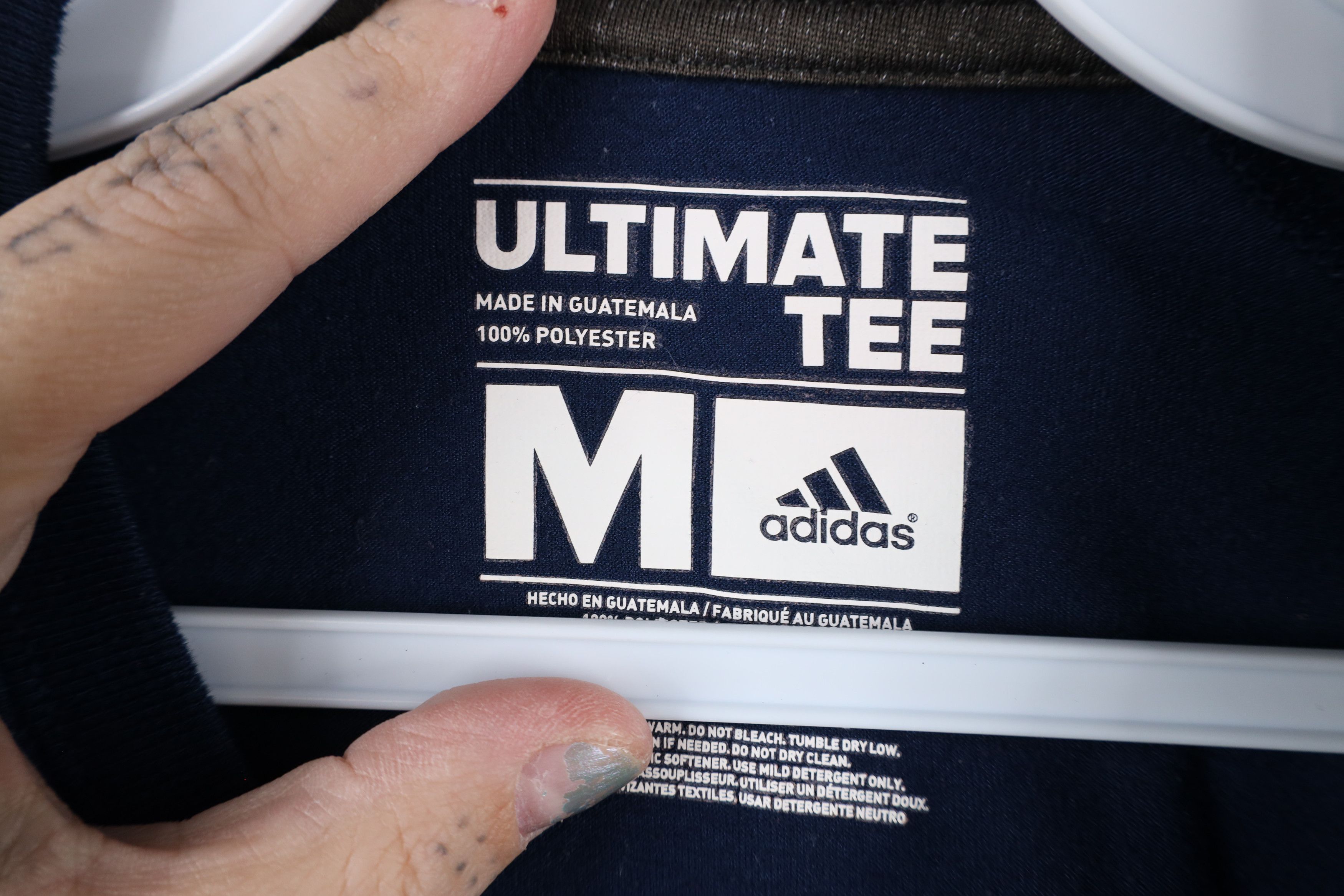 Adidas × Vintage Adidas University of Michigan Lacrosse Long Sleeve T-Shirt Size US M / EU 48-50 / 2 - 6 Thumbnail