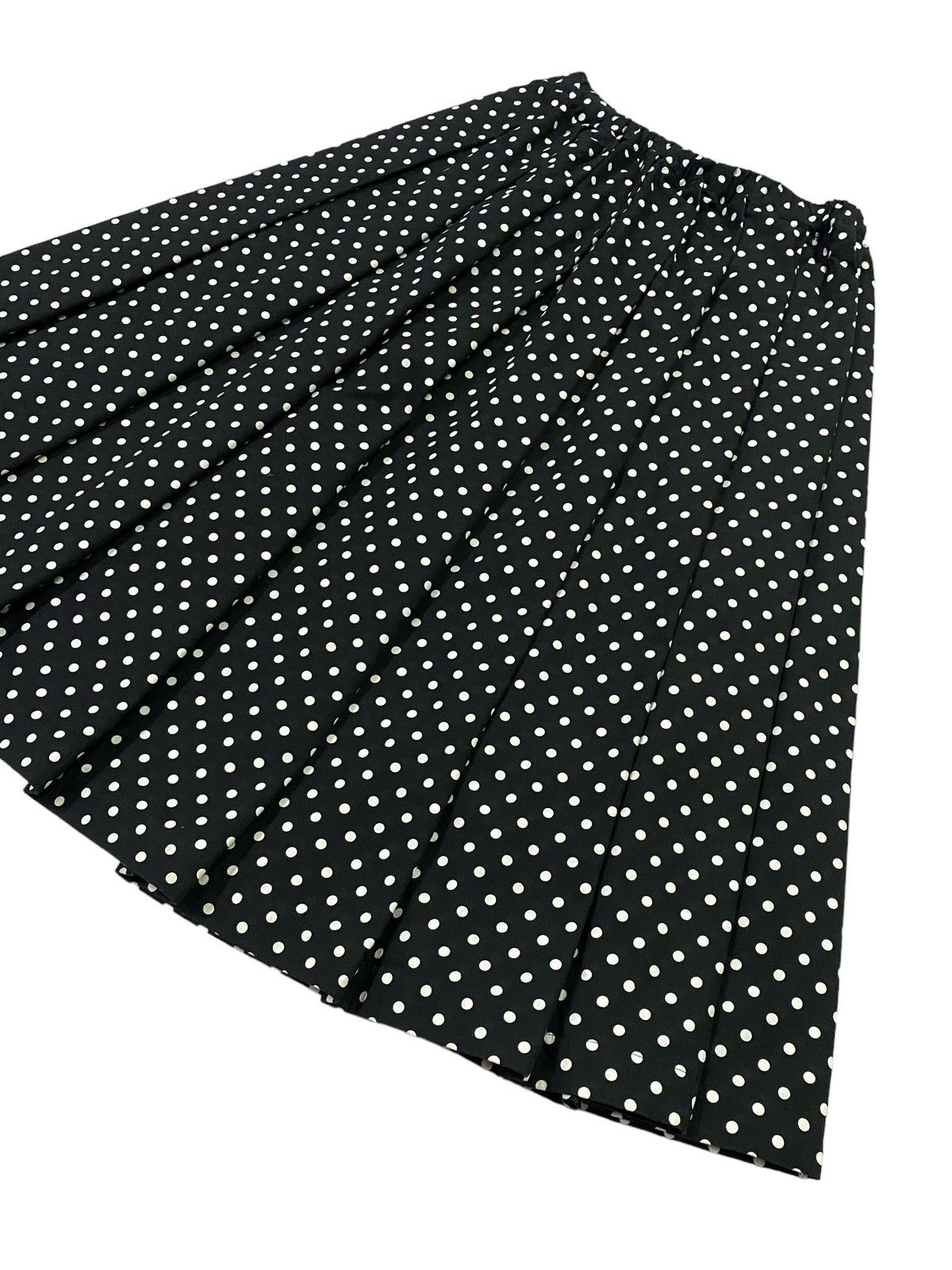 Comme des Garcons Black Black Comme Des Garçons AD2014 Polka Dot Midi Skirt Size 28" / US 6 / IT 42 - 16 Thumbnail