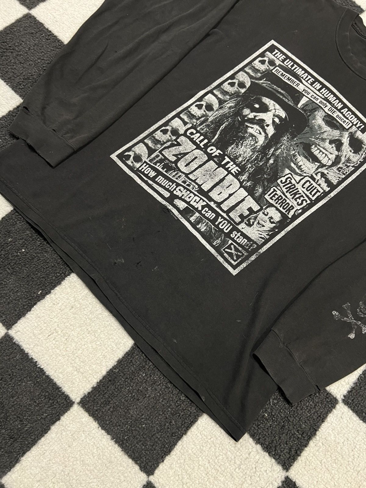 Vintage Vintage 1999 Rob Zombie Skull Longsleeve Size US L / EU 52-54 / 3 - 4 Thumbnail