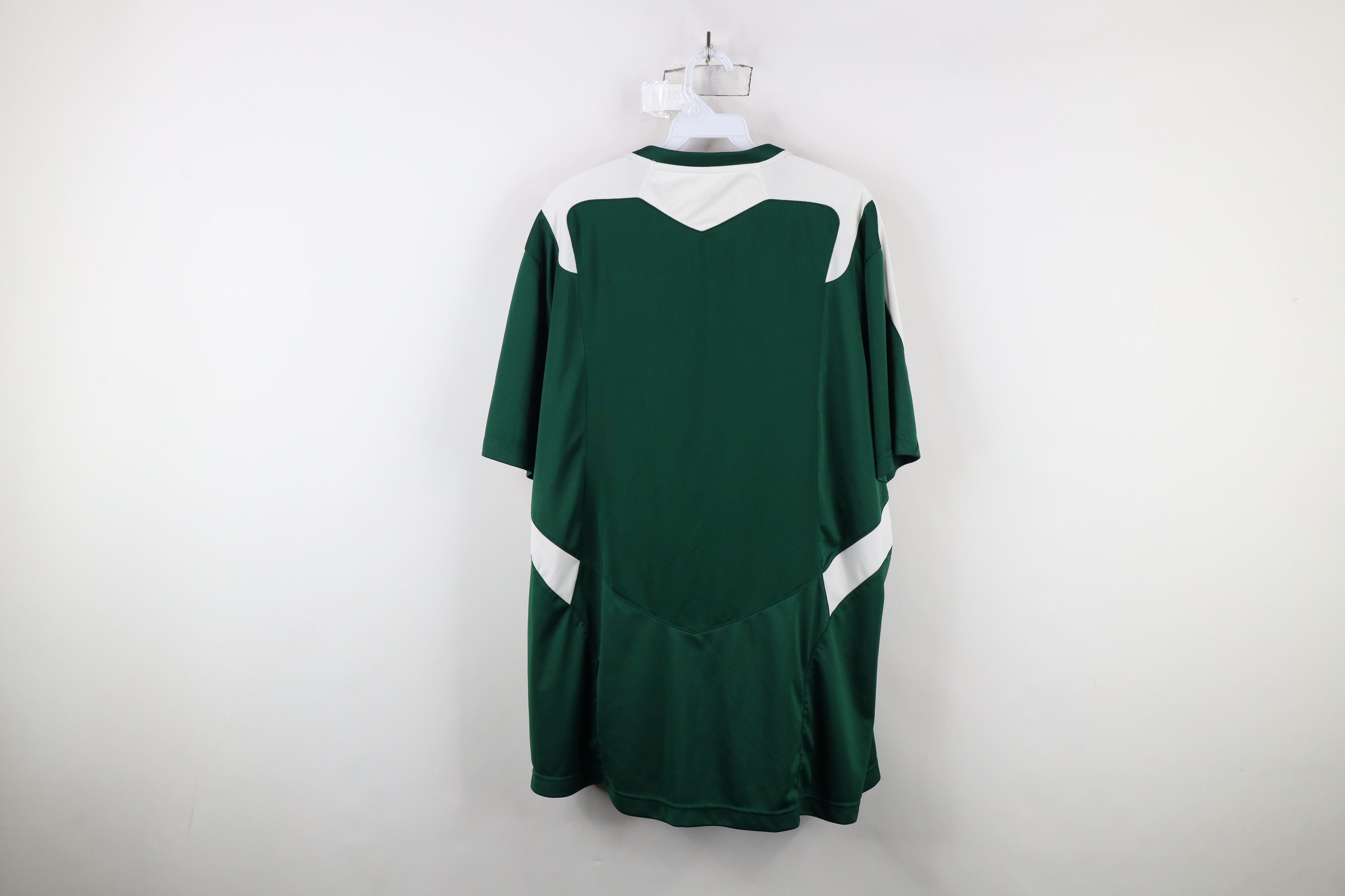 Adidas × Vintage Adidas Notre Dame University Football Irish T-Shirt Green Size US XL / EU 56 / 4 - 10 Thumbnail