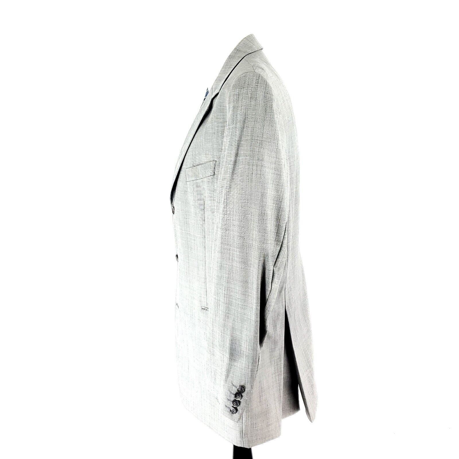Jack Victor Jack Victor Collection Vitale CT 110s Wool 3 Button Blazer Size 42L - 4 Thumbnail