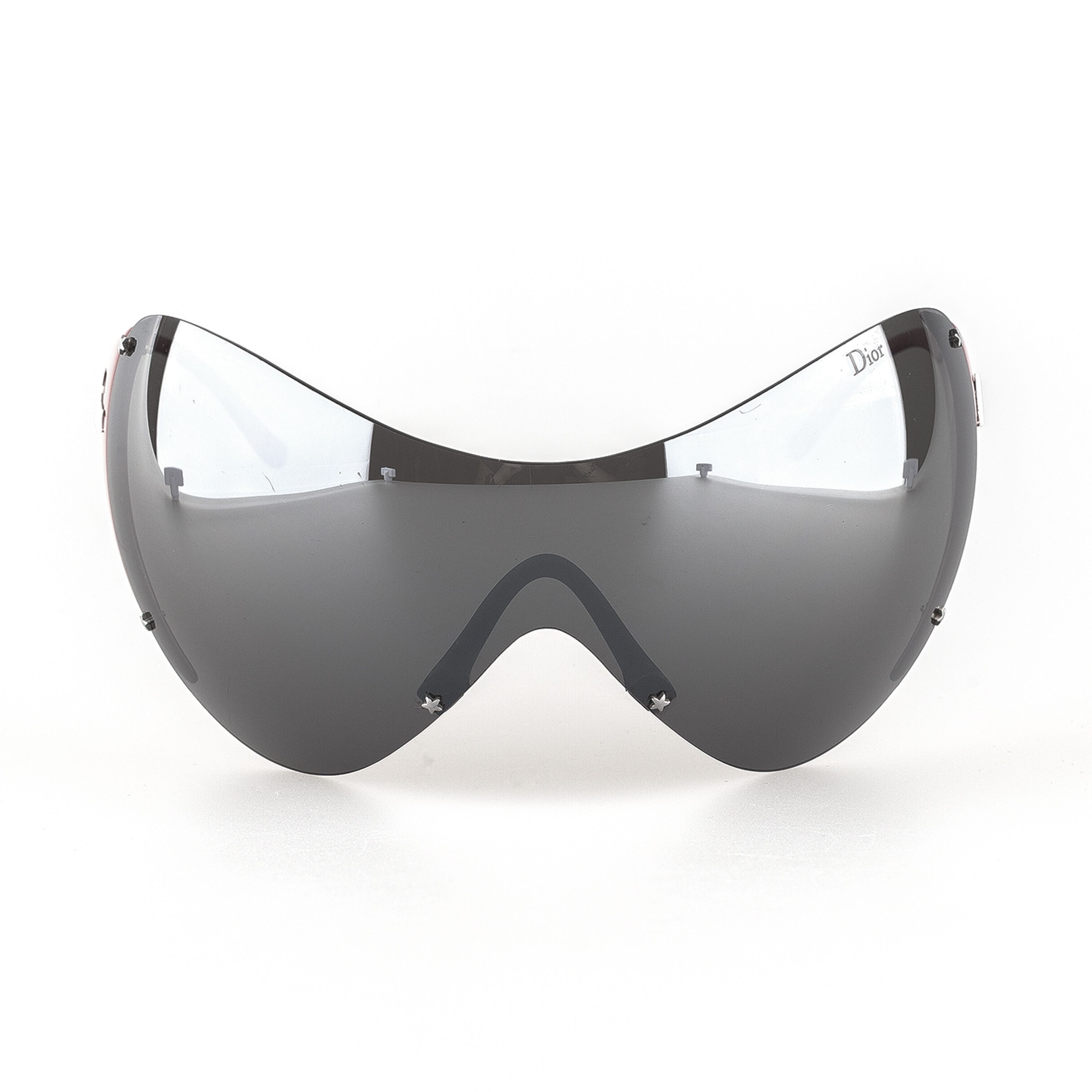 Dior Dior “DIOR SKI 1” Vintage Red Shield Mask Sunglasses Size ONE SIZE - 5 Thumbnail