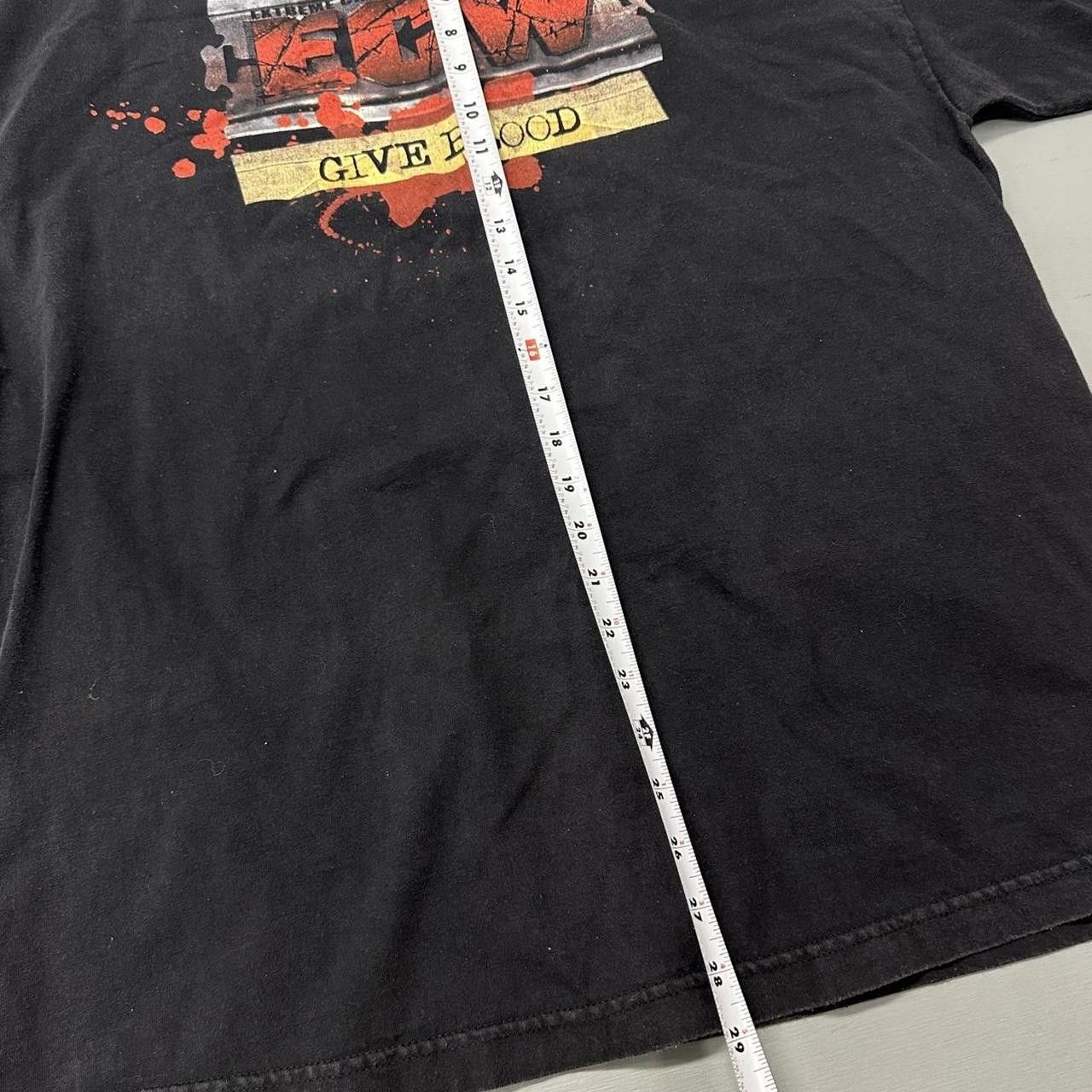 Vintage × WWE × WWF Vintage WWE ECW Give Blood Promo Shirt Men’s XL Size US XL / EU 56 / 4 - 5 Thumbnail