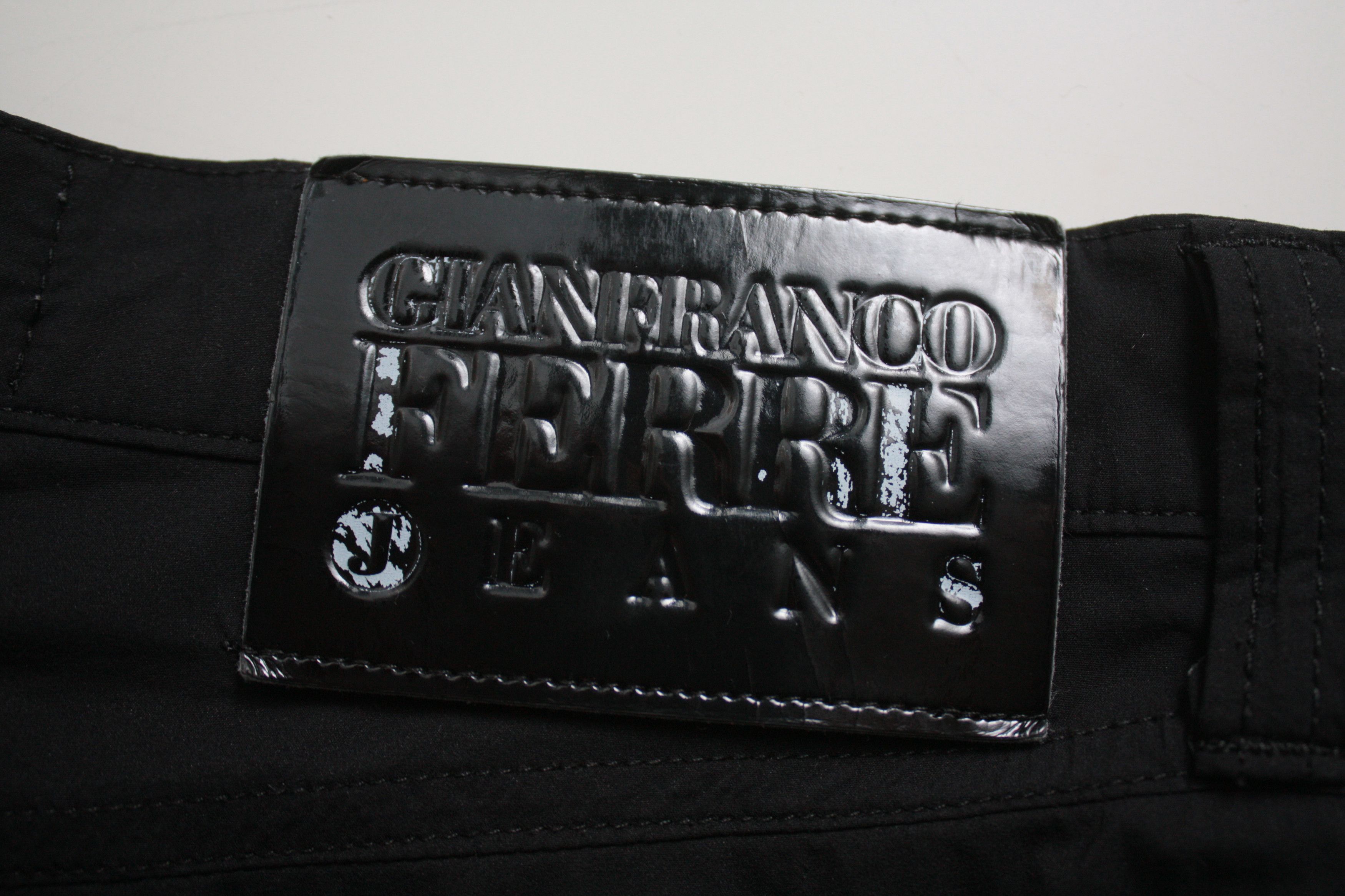 Ferre Gianfranco Ferre Jeans Black Lightweight Stretch Pants 29 Size US 30 / EU 46 - 5 Thumbnail