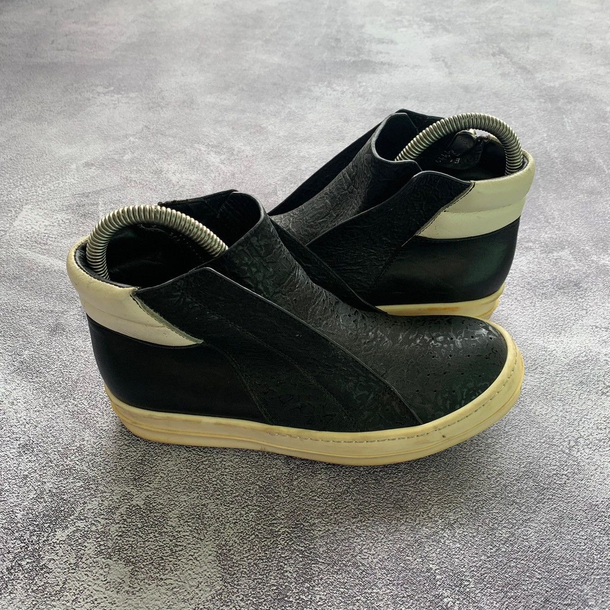 Rick Owens Rick Owens SS17 Island dunk Black/Milk Size US 5 / IT 35 - 3 Thumbnail