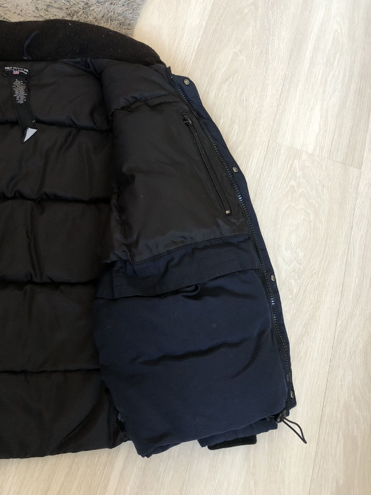 Polo Ralph Lauren × Ralph Lauren × Vintage Vintage Polo Ralph Lauren Jeans Puffer Down Jacket Size US L / EU 52-54 / 3 - 6 Thumbnail
