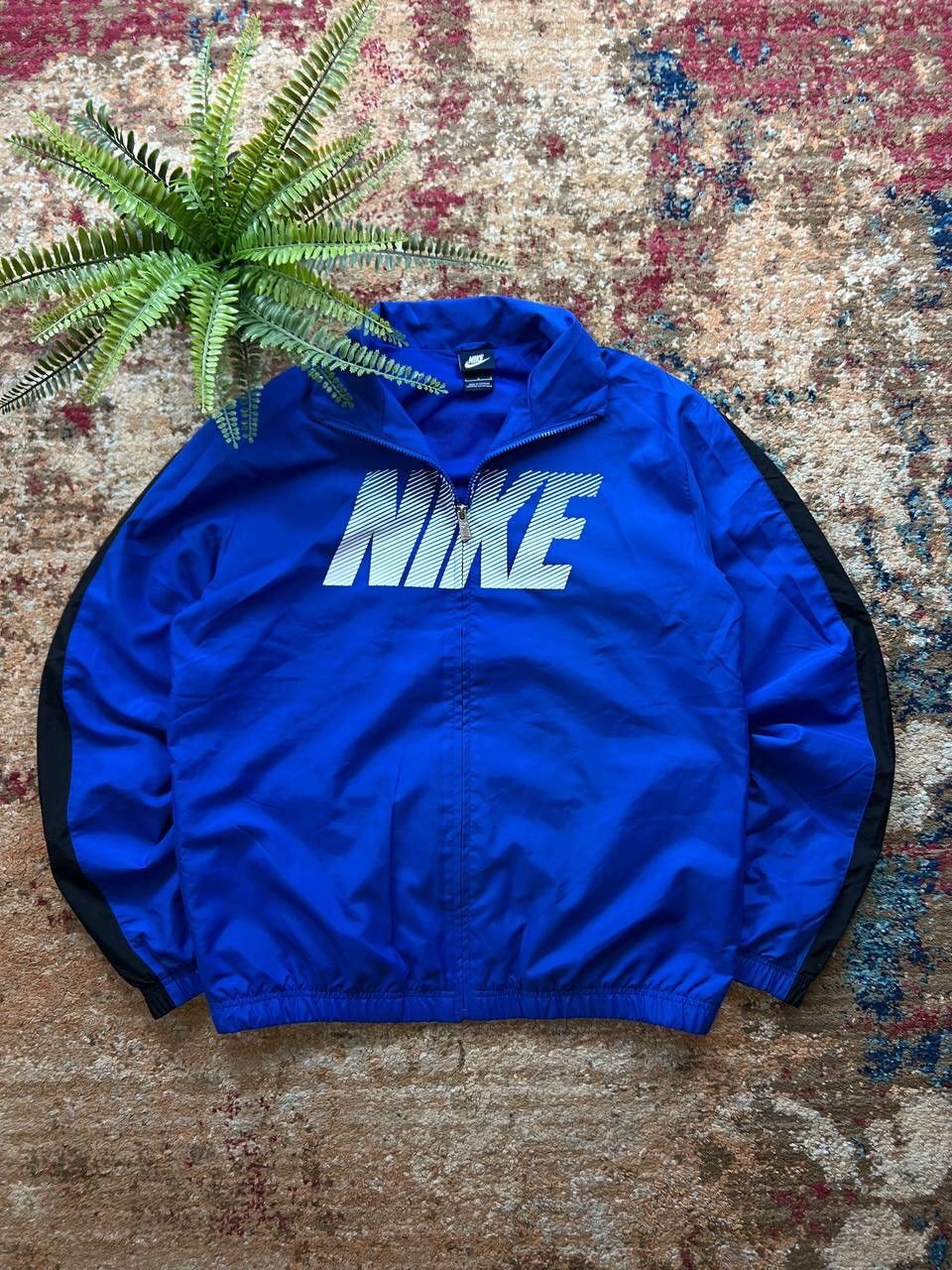 🫐 NIKE RETRO TRACK JACKET BIG CENTRAL LOGO Y2K 90’s