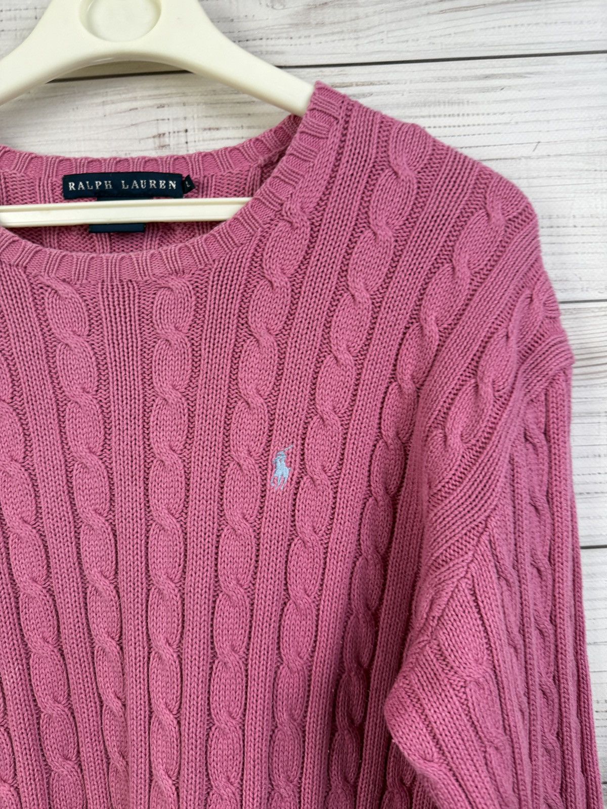 Ralph Lauren Polo Ralph Lauren Kable Knit Sweater Women’s Size L Size L / US 10 / IT 46 - 5 Thumbnail