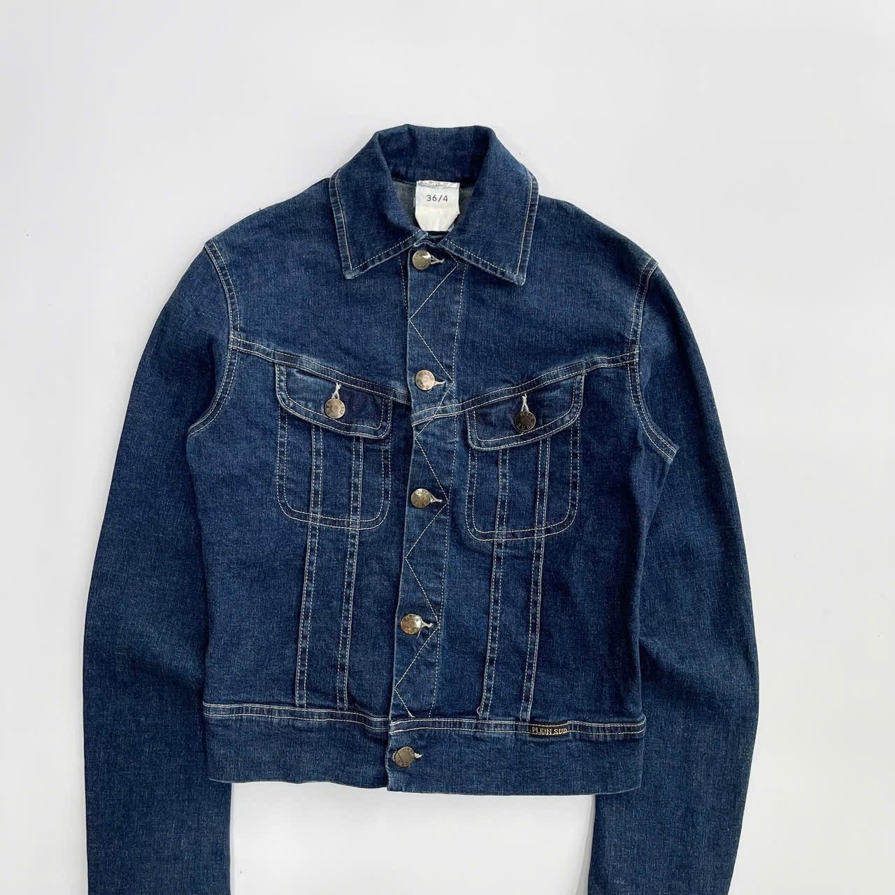 plein sud 2000s Plein Sud cropped denim jacket Size XS / US 0-2 / IT 36-38 - 2 Thumbnail