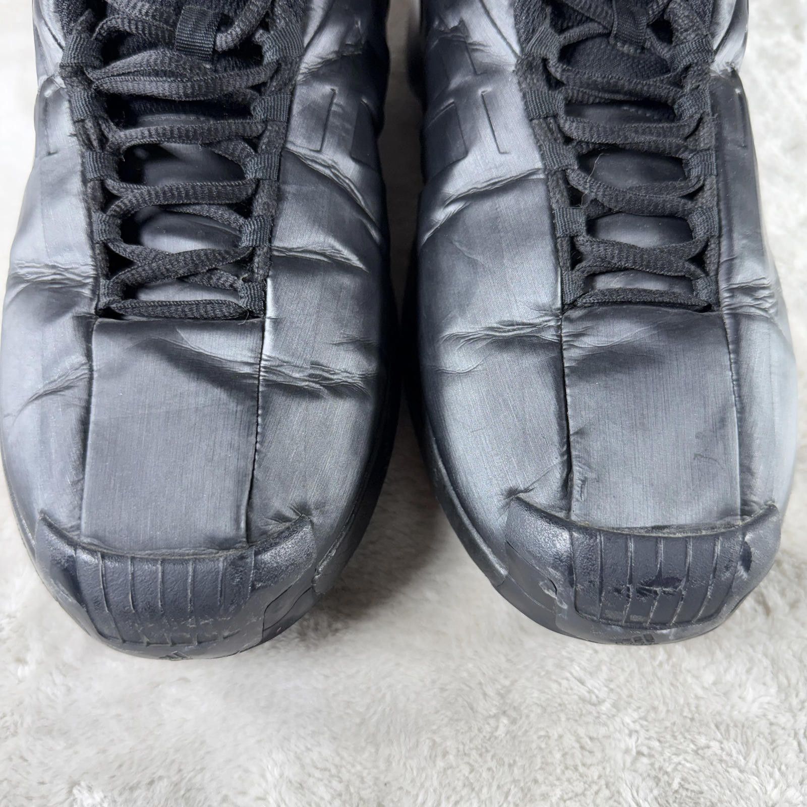 Adidas Adidas Shoes Men's 12 Triple Black 2014 Kobe Bryant G98372 Size US 12 / EU 45 - 3 Thumbnail