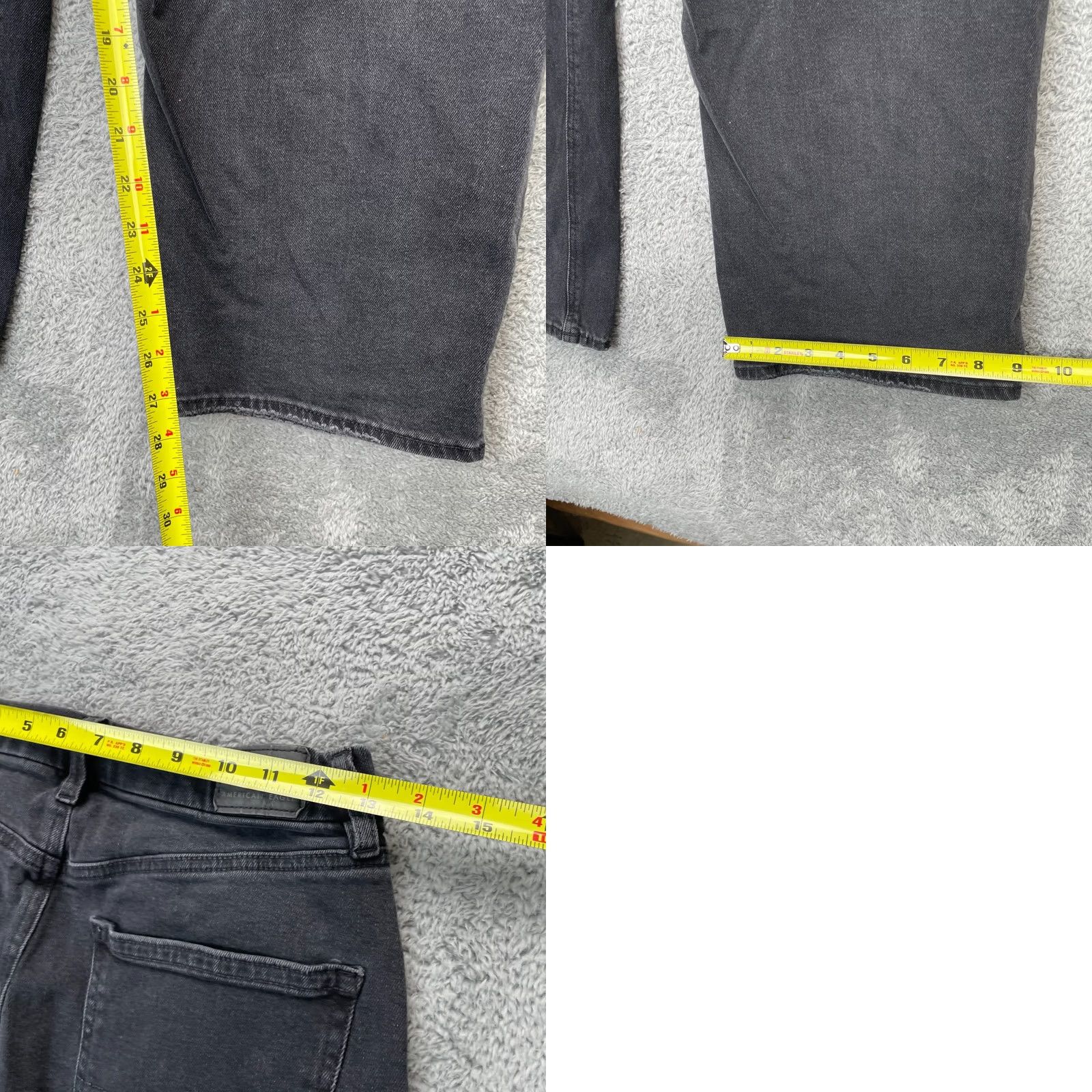 American Eagle Outfitters American Eagle Outfitters Womens Jeans Black Mom Wide Leg Denim Baggy Size 4 Strigid Size 27" / US 4 / IT 40 - 8 Thumbnail