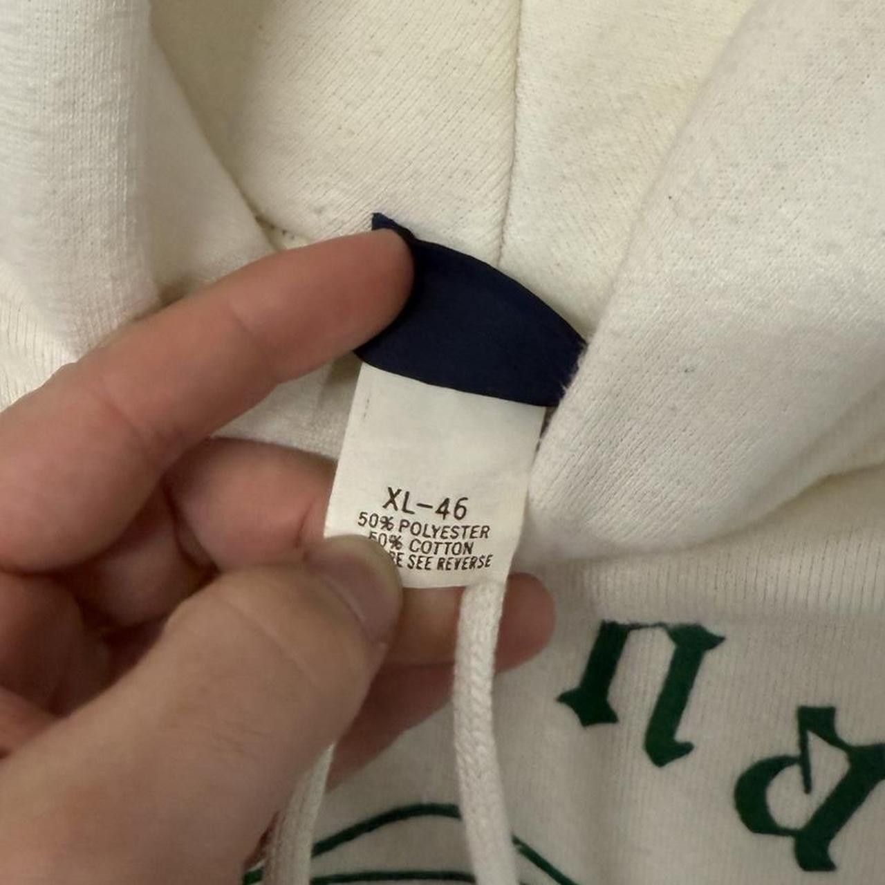 Jansport × Vintage Marshall University Cream Hoodie Sweatshirt XL Size US XL / EU 56 / 4 - 4 Thumbnail