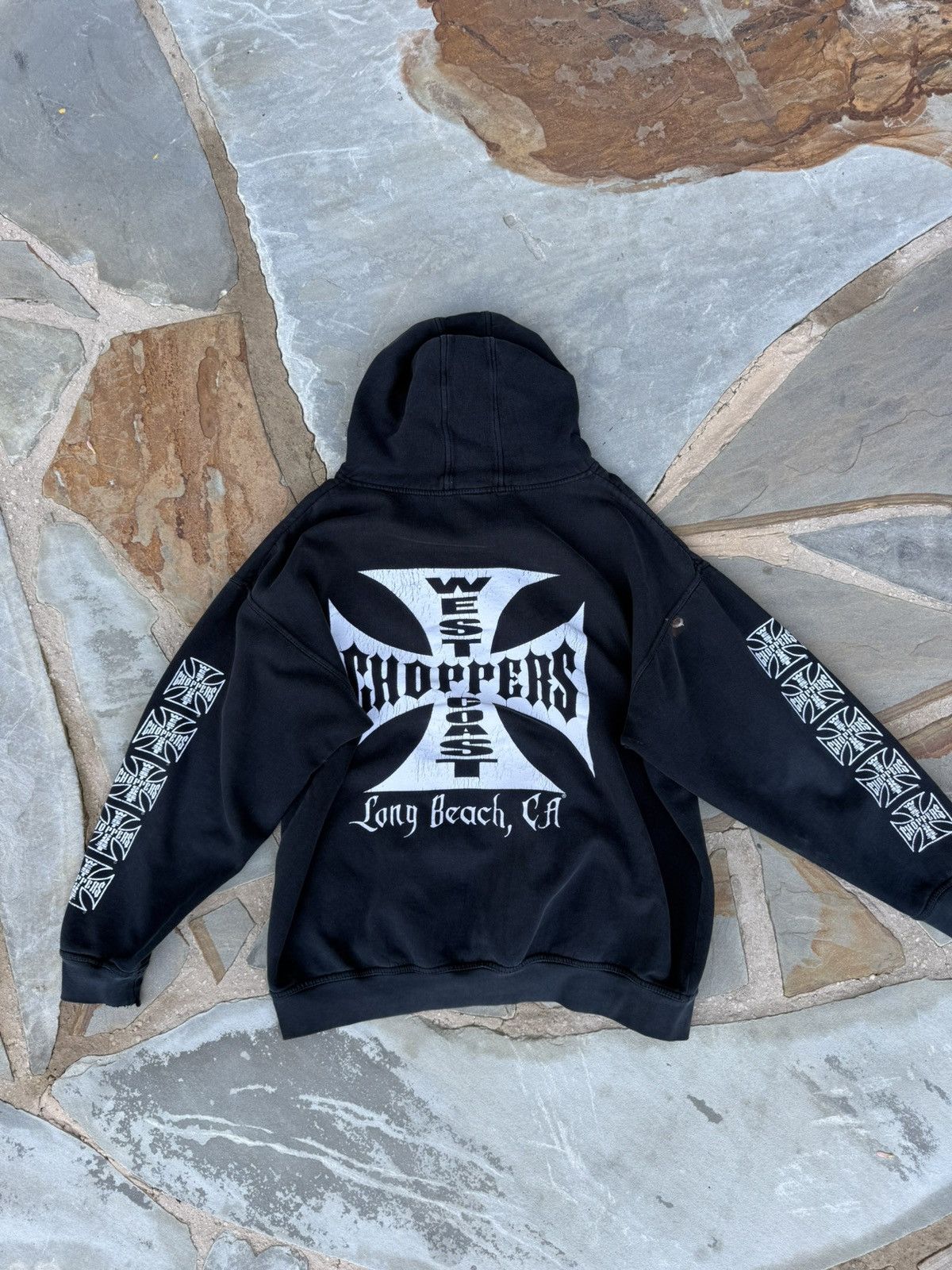 West Coast Choppers Vintage West Coast Choppers Hoodie Size XL Size US XL / EU 56 / 4 - 5 Thumbnail