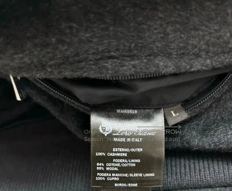Loro Piana Loro Piana Cashmere Collar Zip Jacket. Size US L / EU 52-54 / 3 - 1 Thumbnail