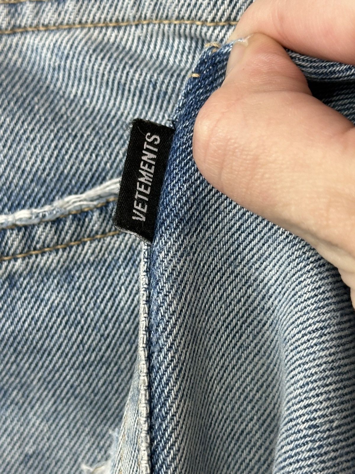 Vetements FW19 VETEMENTS ANARCHY DENIM Size US 32 / EU 48 - 10 Thumbnail