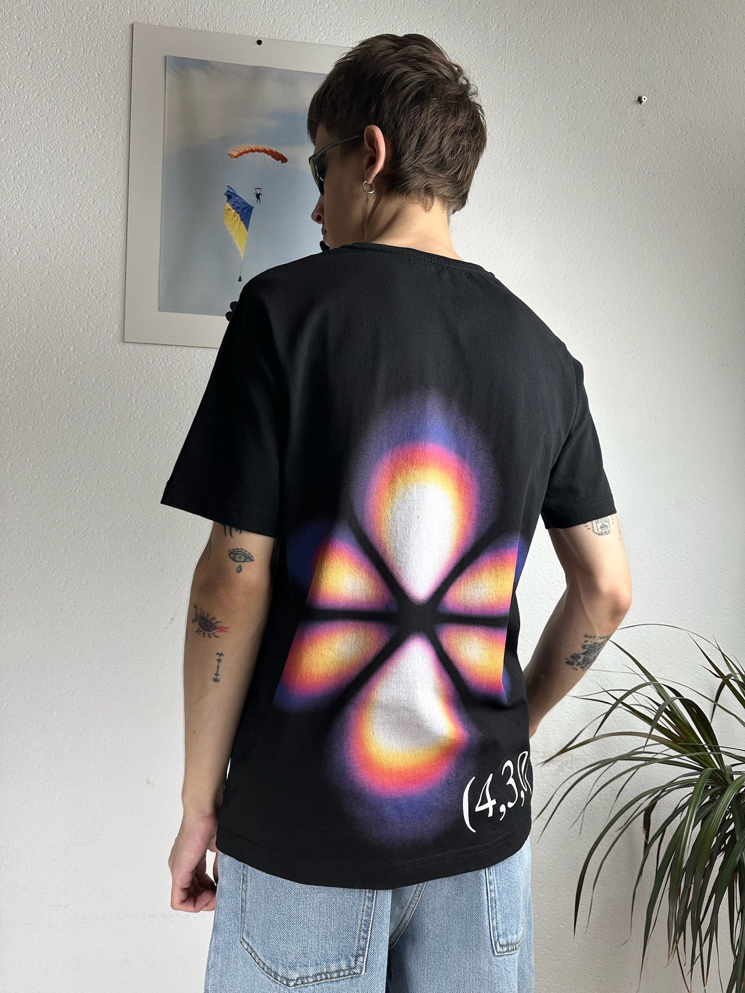 Msftsrep MSFTSrep Tee acid rave flower Size US M / EU 48-50 / 2 - 3 Thumbnail