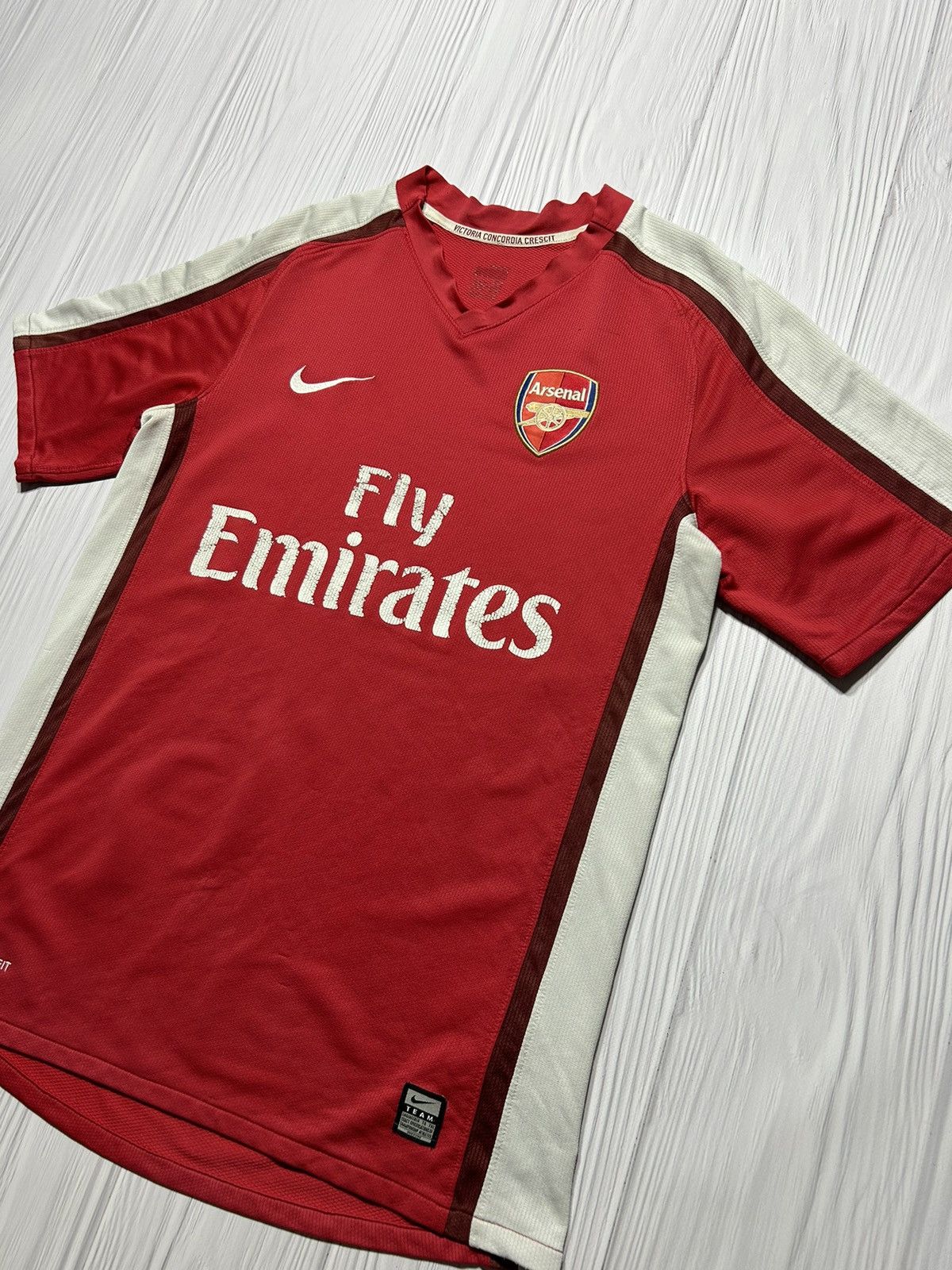 Nike ARSENAL 2008 2010 HOME FOOTBALL SHIRT Nike Jersey Size US S / EU 44-46 / 1 - 2 Thumbnail