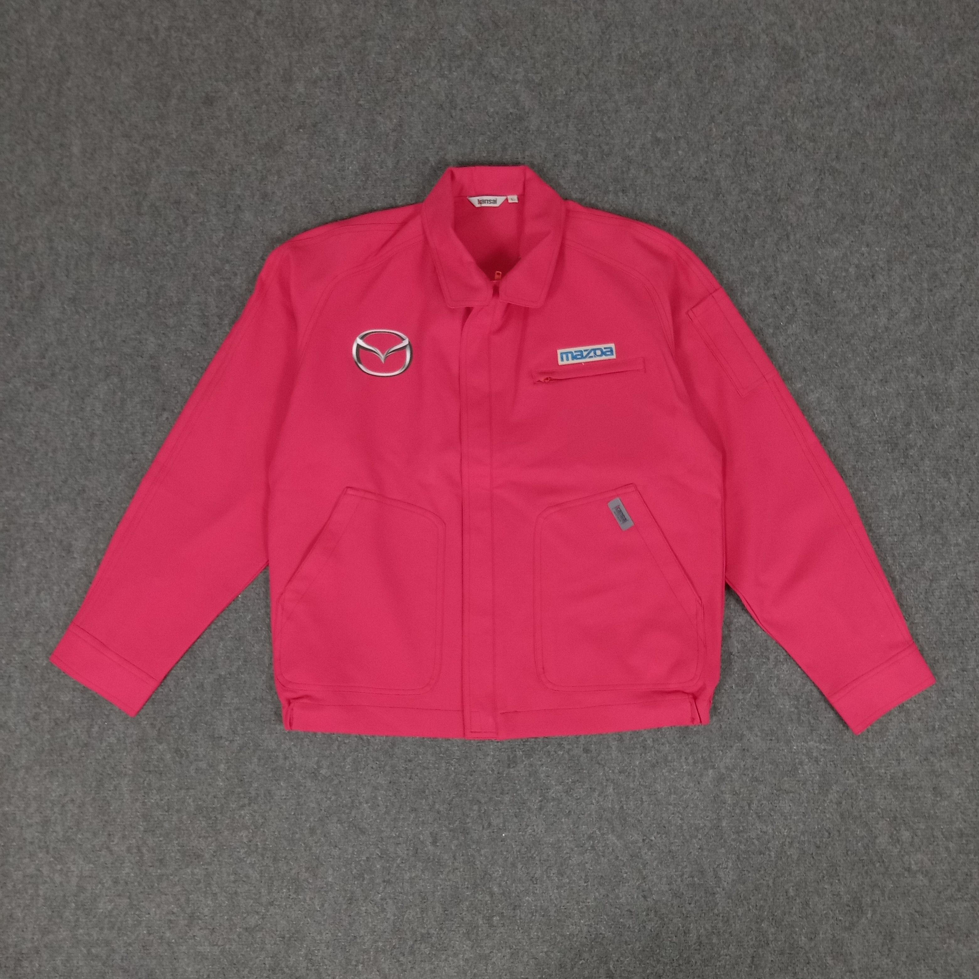Japanese Brand × Vintage Kansai X MAZDA Japanese Racing Custom Art Jacket Size US M / EU 48-50 / 2 - 3 Thumbnail