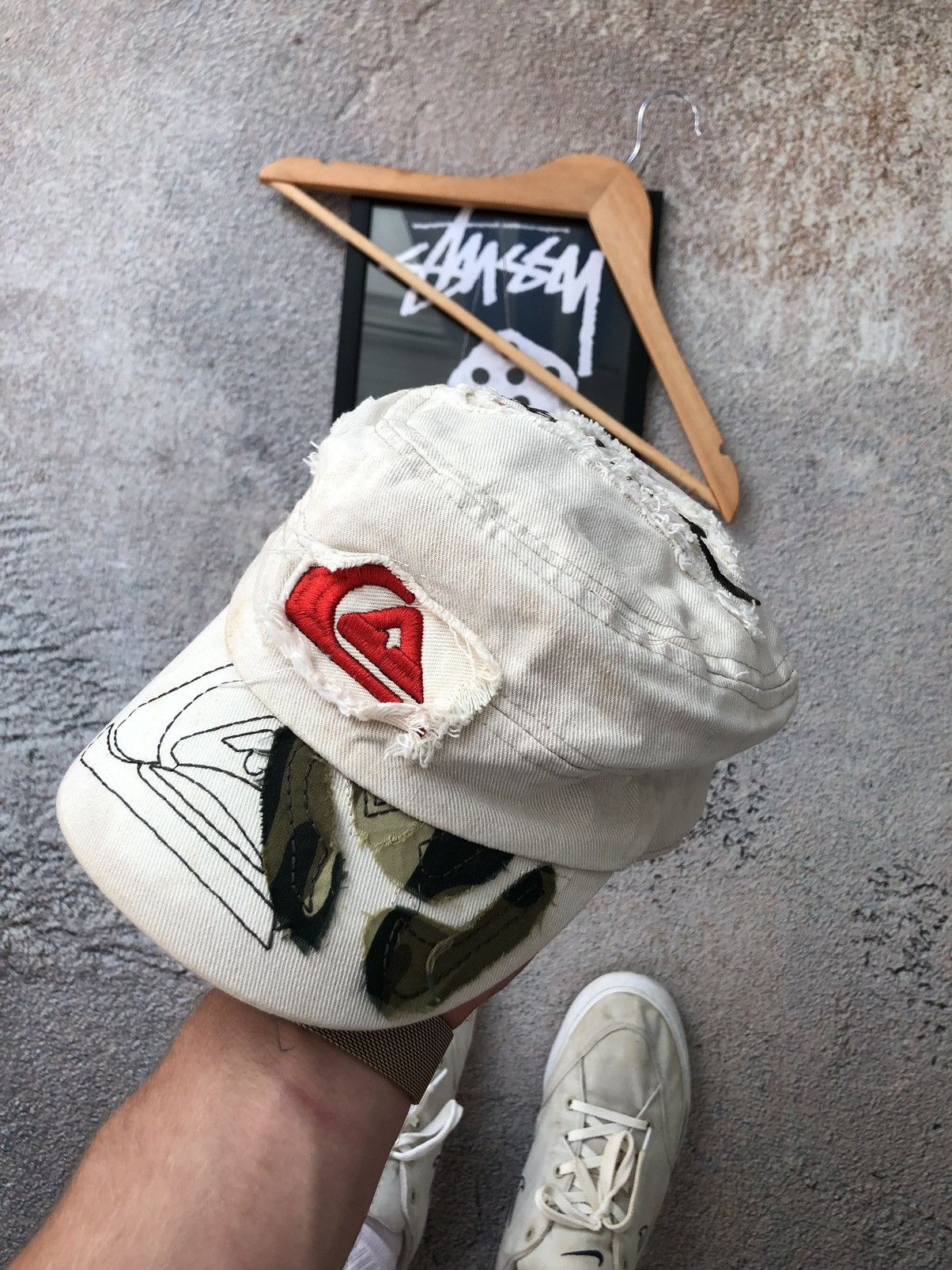 Quiksilver × Vintage Vintage Quiksilver cap Size ONE SIZE - 4 Thumbnail