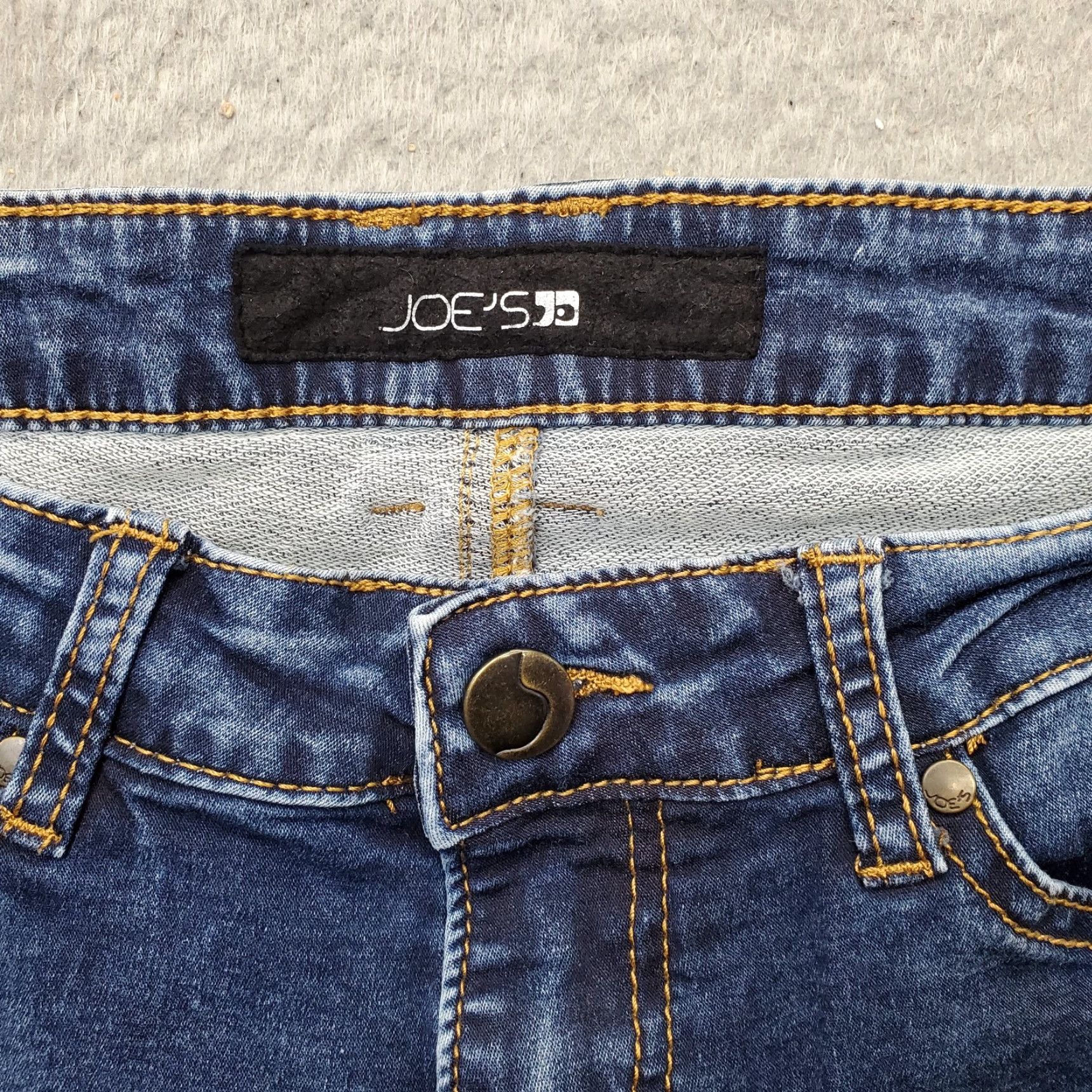 Vintage Joe's Jeans Womens Skinny Jeans 16 Blue Denim 5-Pocket Design Streetwear Regular Size 16 Womens Blue Jeans Size 38" / US 16 / IT 52 - 7 Thumbnail