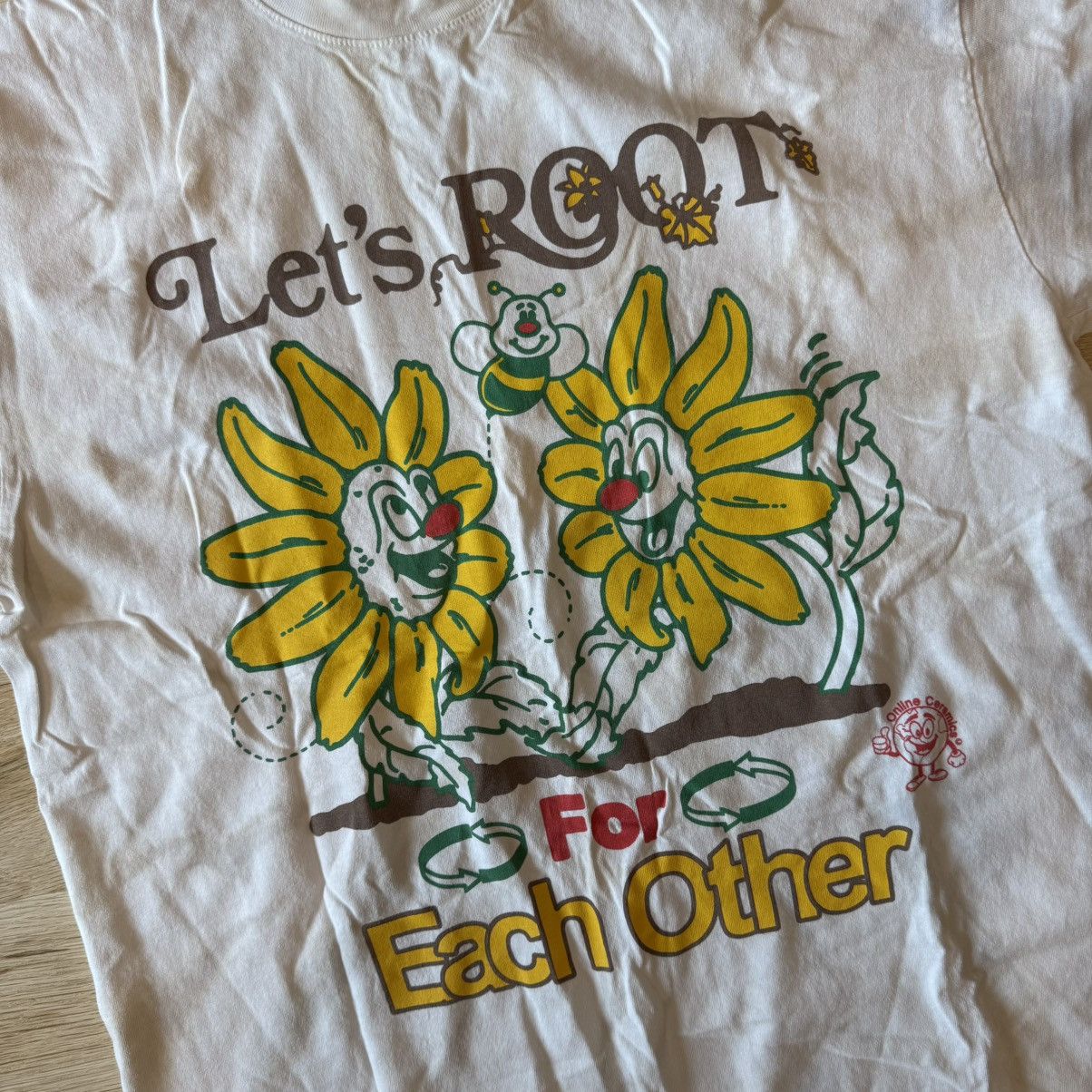 Online Ceramics Online Ceramics “Lets Root for Each Other” T-Shirt Size US L / EU 52-54 / 3 - 2 Thumbnail