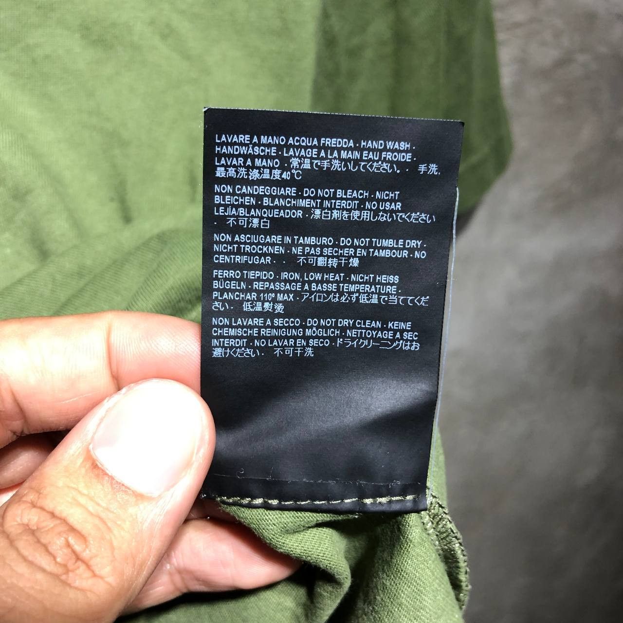 Balenciaga Balenciaga Spell Out Embroidered Tee Size US XXS / EU 40 - 14 Thumbnail