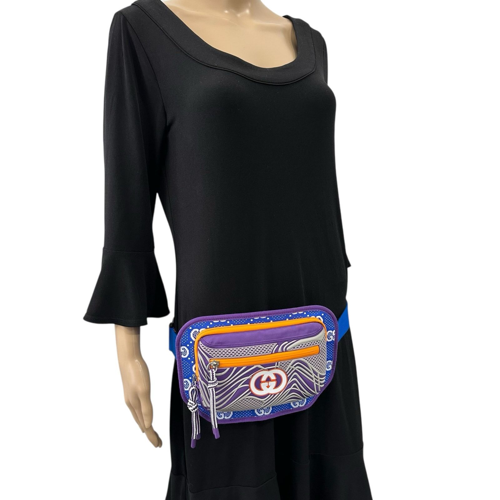 Gucci Gucci Jersey GG Monogram All Over Sporty Belt Bag Size ONE SIZE - 7 Thumbnail