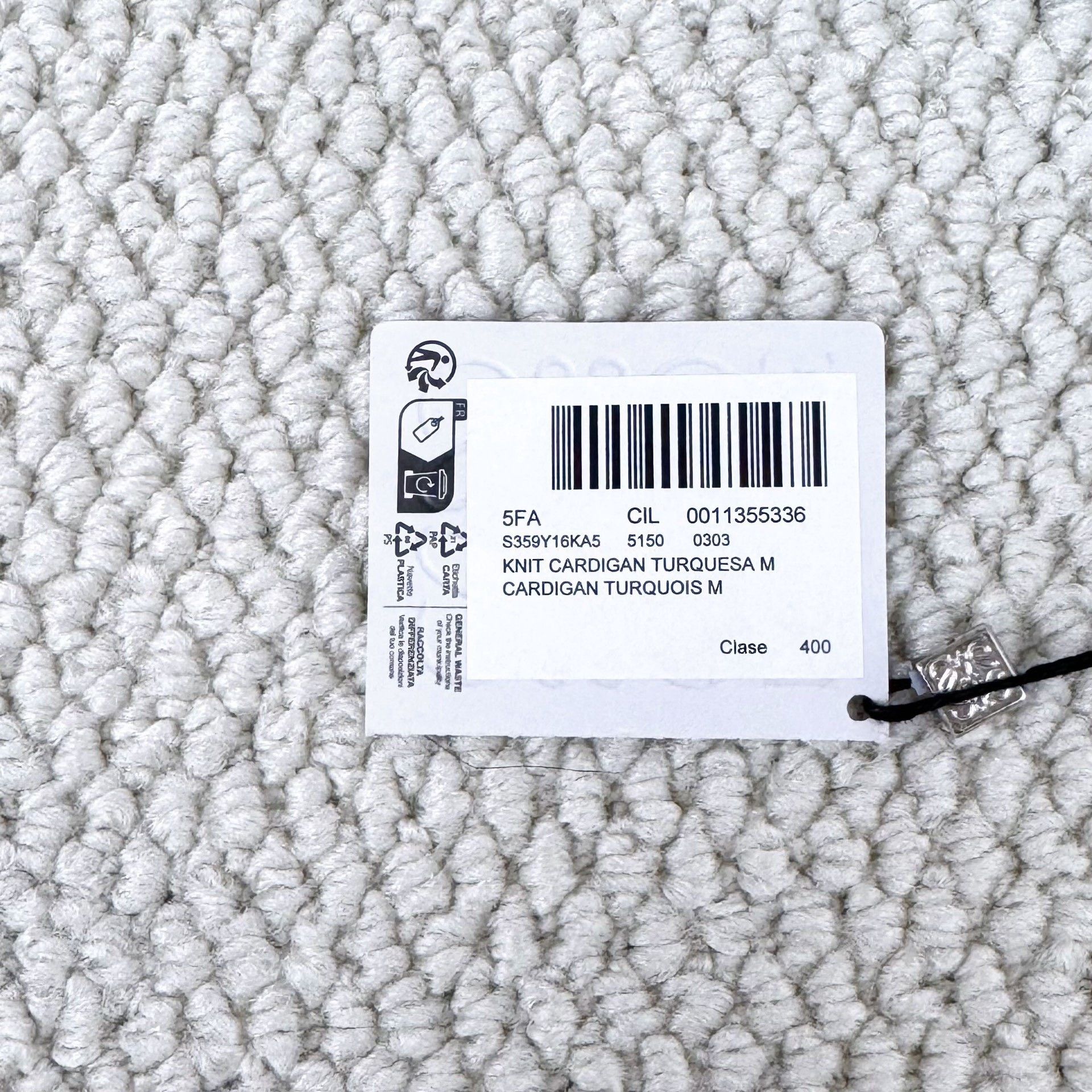 Loewe Loewe Blue Cable Knit Cardigan Size US S / EU 44-46 / 1 - 6 Thumbnail