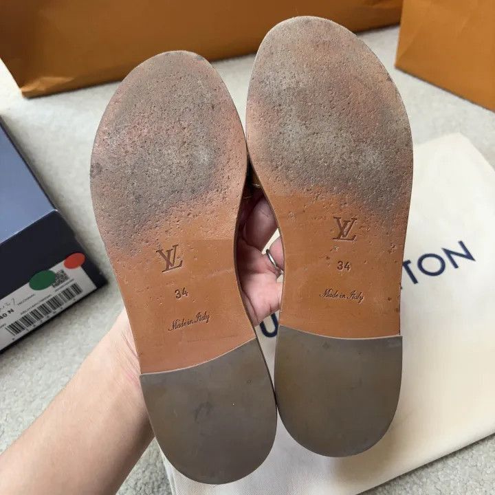 Louis Vuitton Louis Vuitton Brown Slide Sandals for Summer -2508 Size US 5 / EU 37 - 4 Thumbnail