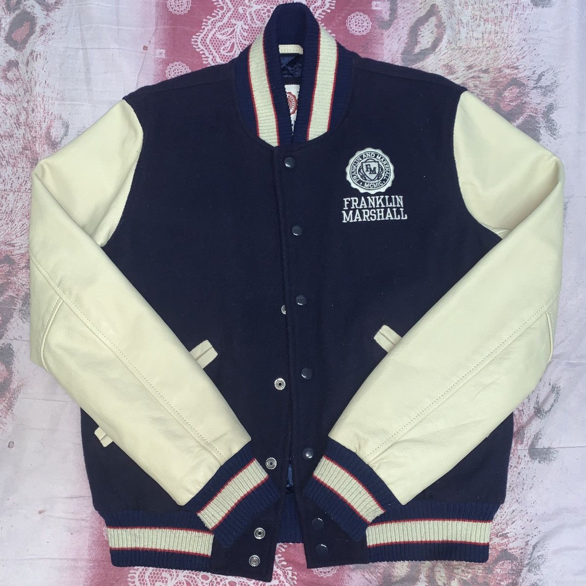 VARSITY FRANKLIN MARSHALL スタジャン L