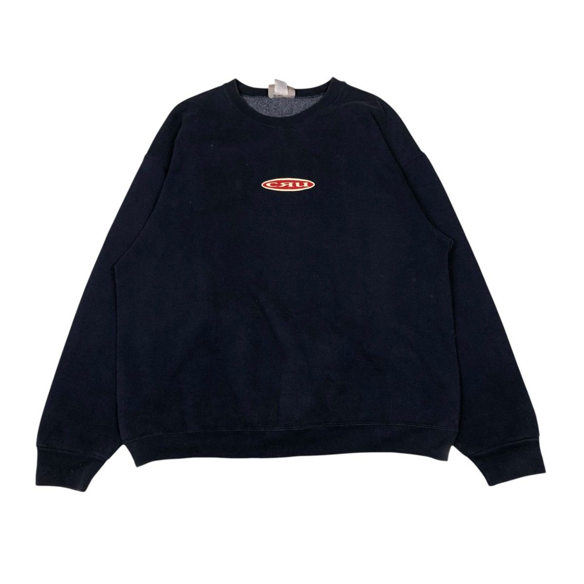 Japanese Brand 🔥VINTAGE SWEATSHIRT CRU MADE IN USA CENTRE LOGO Size US L / EU 52-54 / 3 - 1 Thumbnail