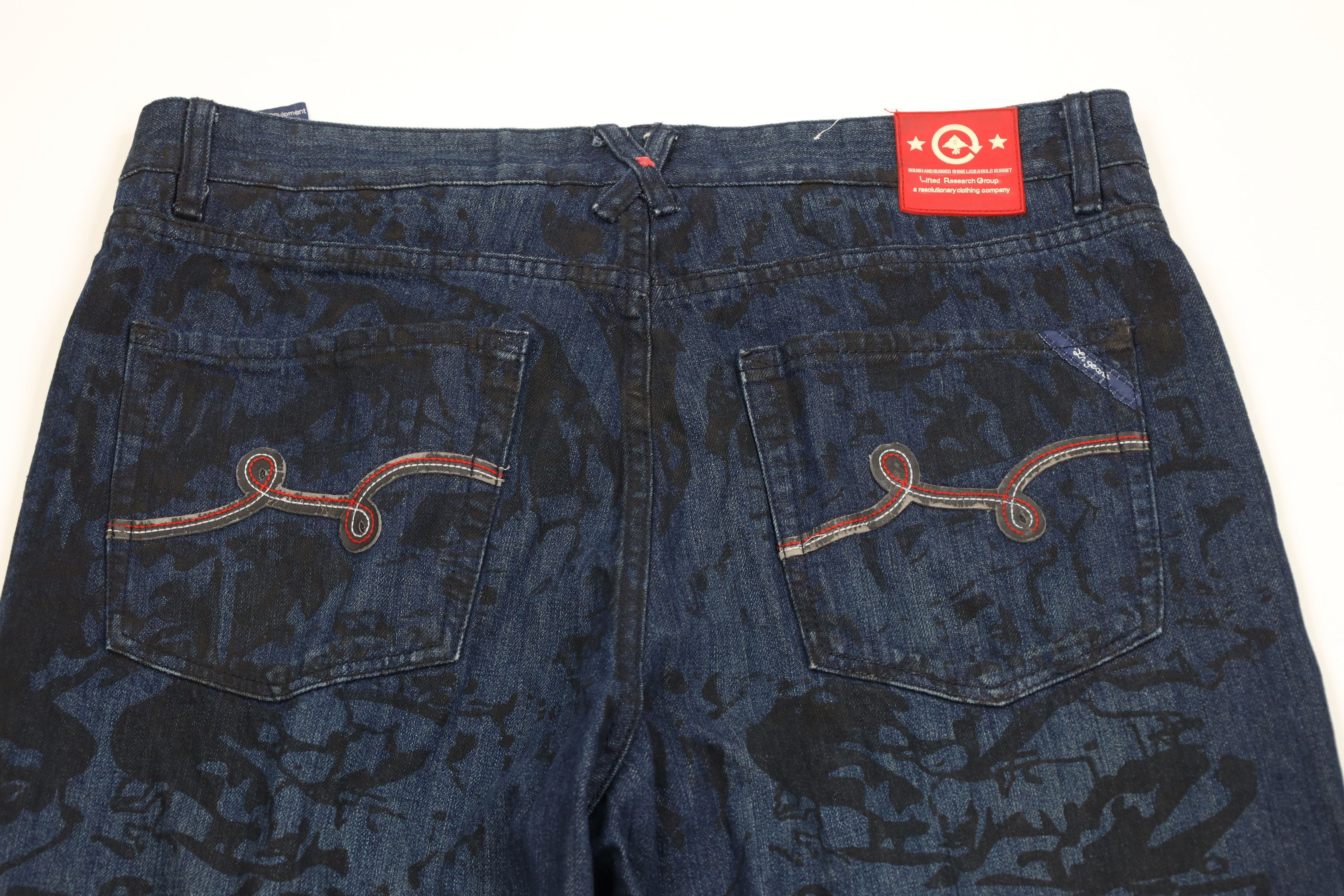 Vintage Vintage LRG Lifted Research Group Baggy Wide Leg Denim Jeans Size US 40 / EU 56 - 10 Thumbnail