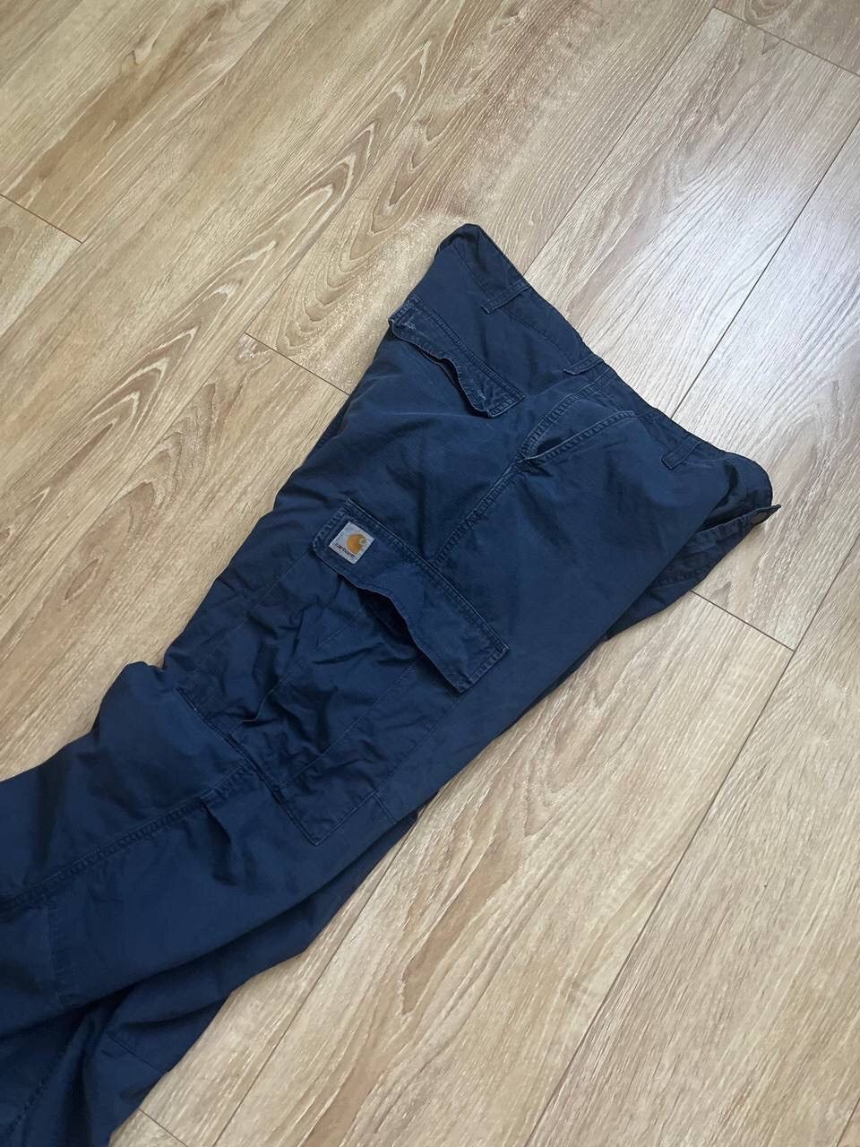 Carhartt Vintage Y2K Carhartt Cargo Pants Ripstop Size 34/32 Size US 34 / EU 50 - 2 Thumbnail