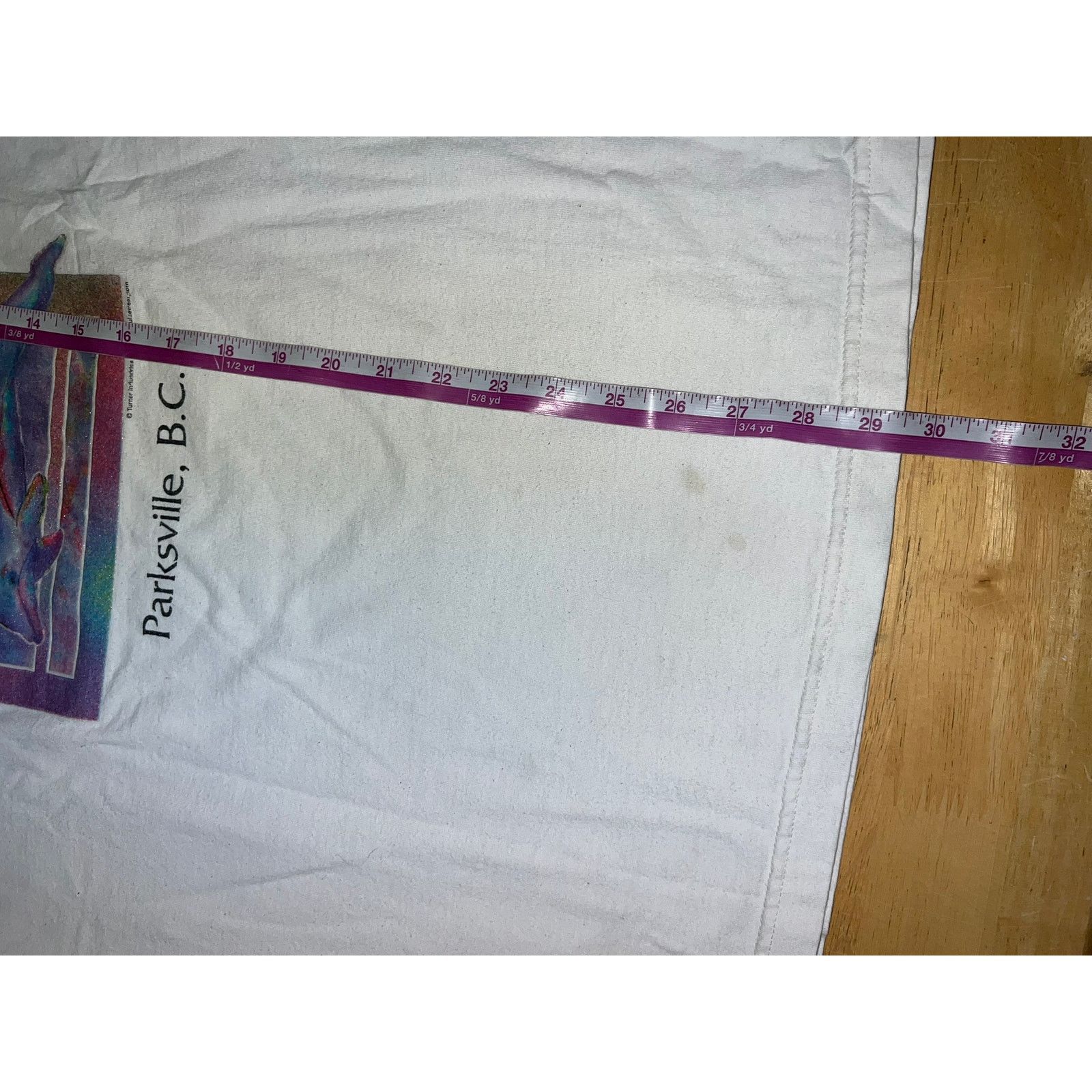 Vintage Vintage Dolphin Shirt Parksville Canada Art The Woods 90s L Size US L / EU 52-54 / 3 - 10 Thumbnail