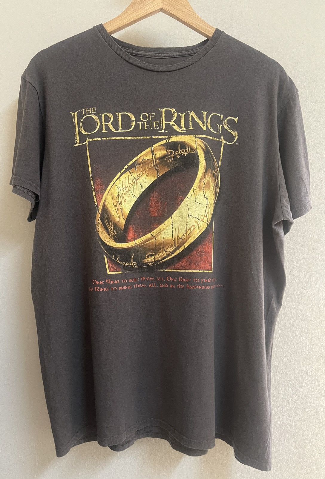 Newline Lord of the Rings One Ring Graphic Tee LOTR Size US L / EU 52-54 / 3 - 1 Thumbnail