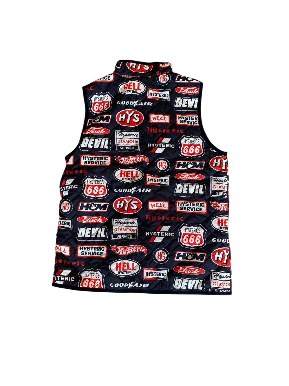 Hysteric Glamour Hysteric glamour fullprint hell,f.uck puffer vests jacket Size US S / EU 44-46 / 1 - 3 Thumbnail