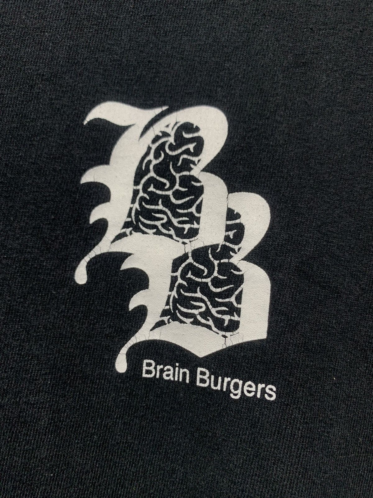 Undercover SS20 UNDERCOVER BRAIN BURGERS BLACK T SHIRT Size US M / EU 48-50 / 2 - 7 Thumbnail