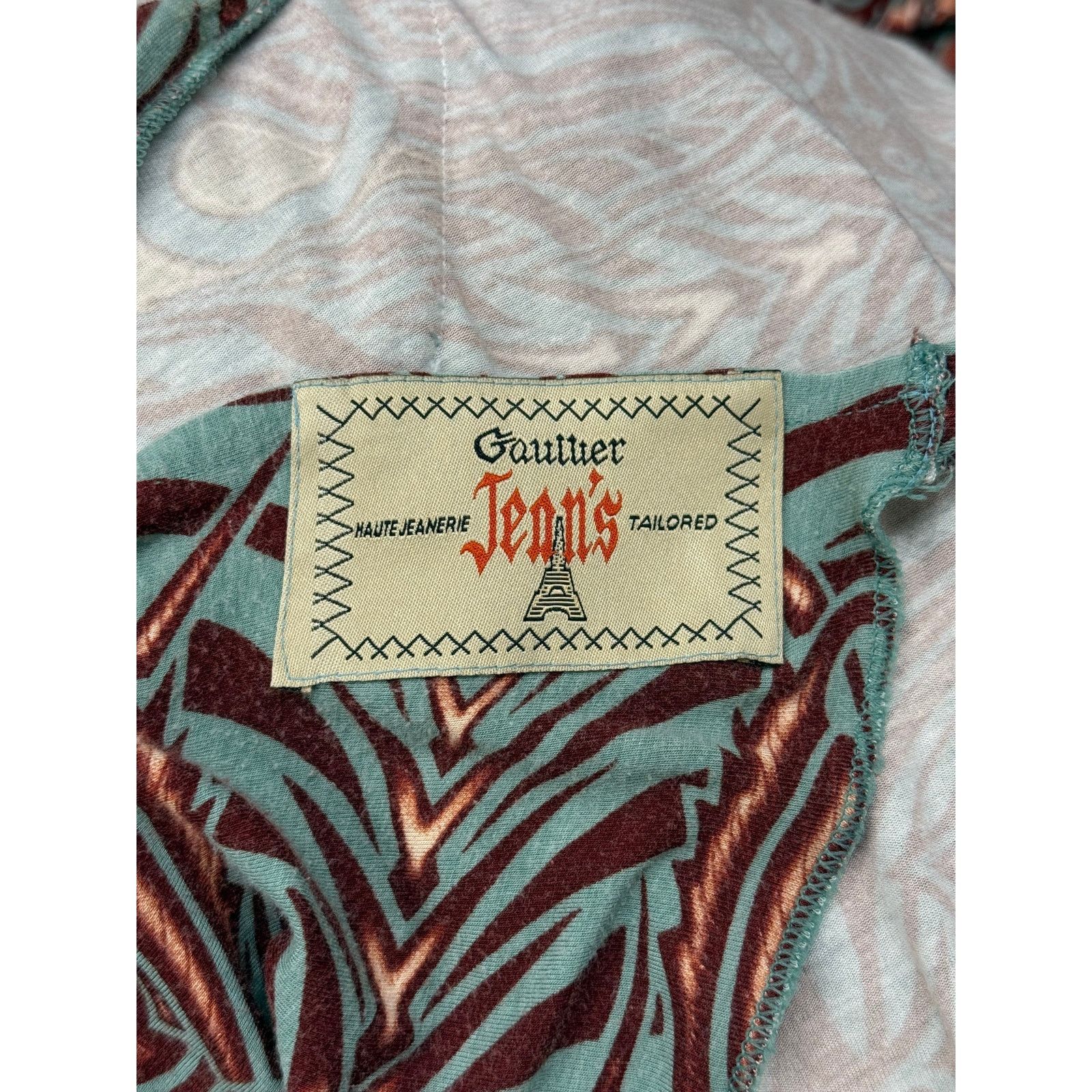 Jean Paul Gaultier 1990s Jean Paul Gaultier tribal dress Size ONE SIZE - 8 Thumbnail