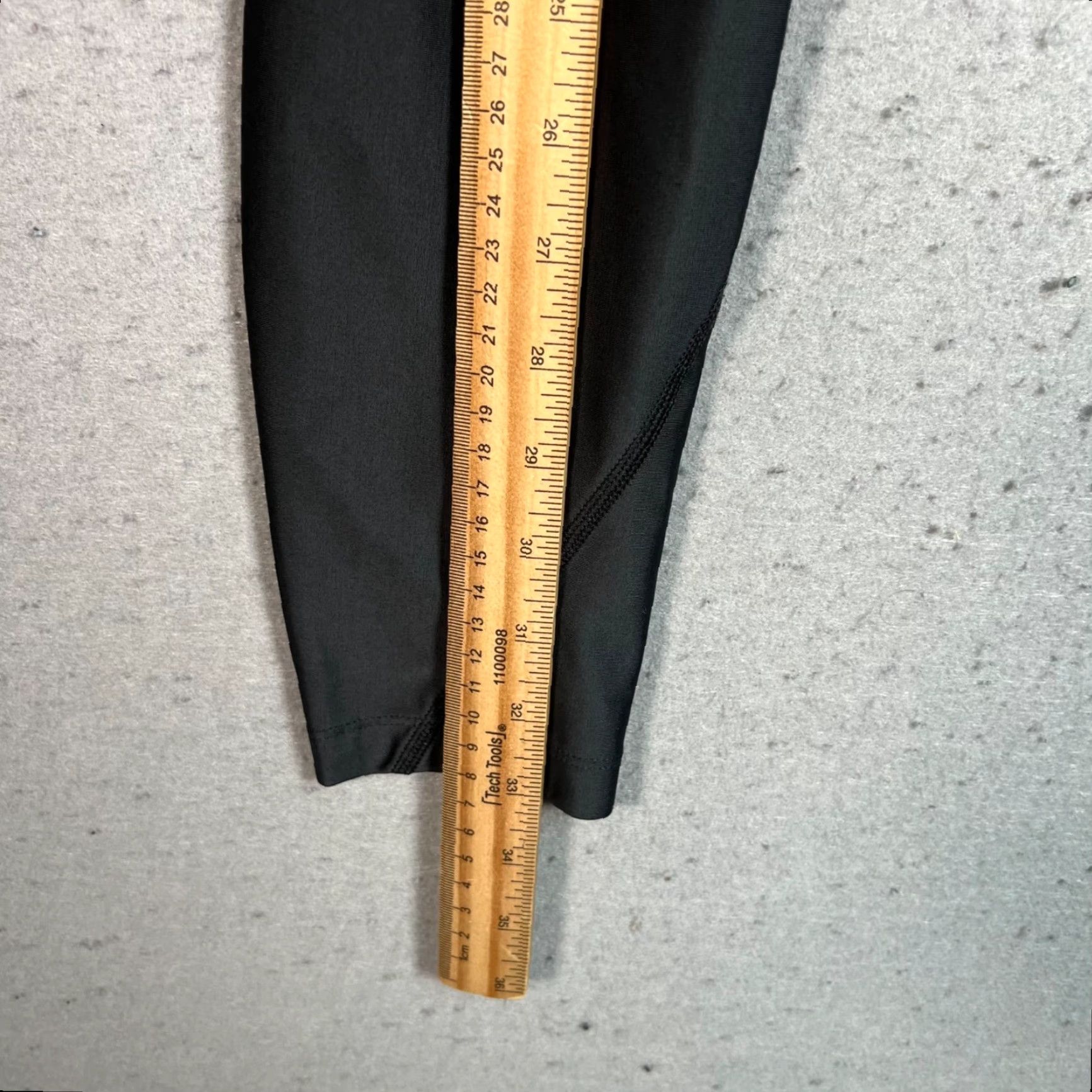 Nike Nike Dri-Fit Womens Black Running Tights Size Small with Drawstring Leggings Size ONE SIZE - 6 Thumbnail