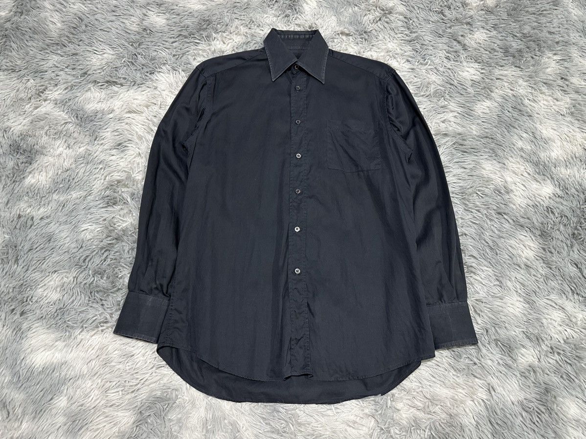 Gucci 🔥Vintage Gucci By Tom Ford Shirt Ls Black Size US L / EU 52-54 / 3 - 3 Thumbnail