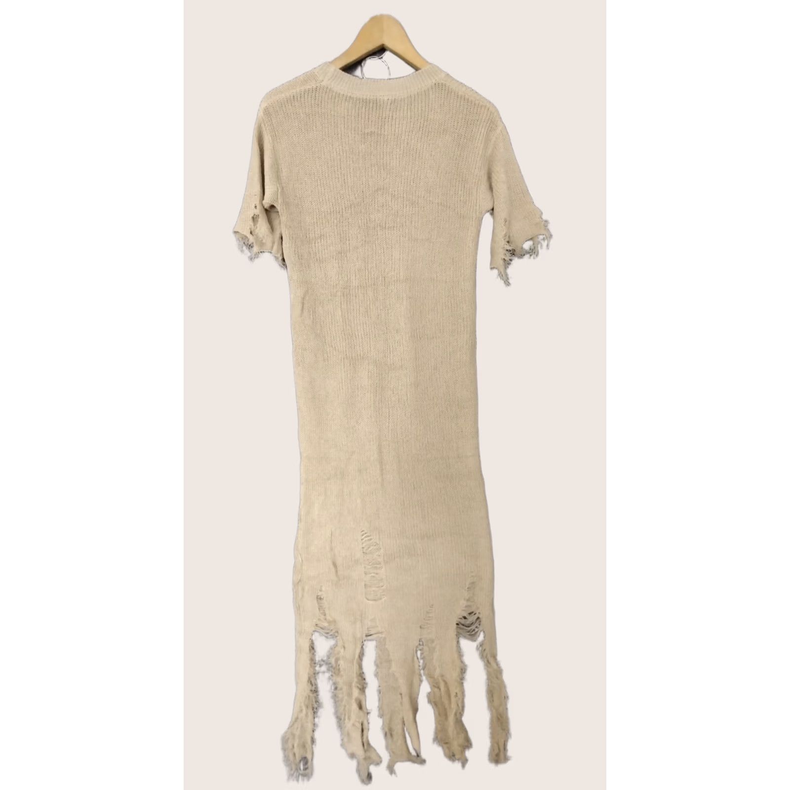 Vintage Codigo Rock Shirt Womens M Beige Short Sleeve Dress Rock Star 90s Style Size M / US 6-8 / IT 42-44 - 1 Thumbnail