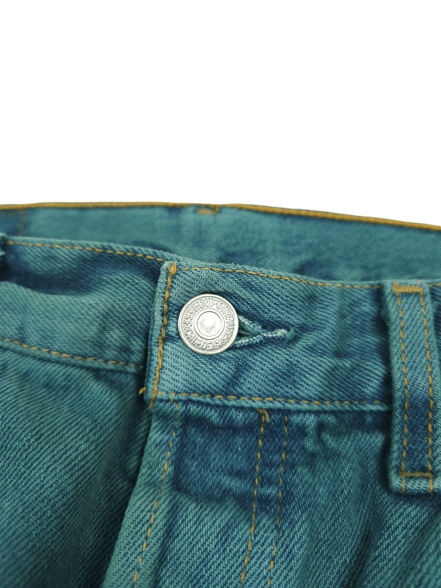 Levi's × Vintage 💎 Size 30/30 Vintage 90's Levi's 501 Faded Jeans Y2K Blue Size US 30 / EU 46 - 3 Thumbnail